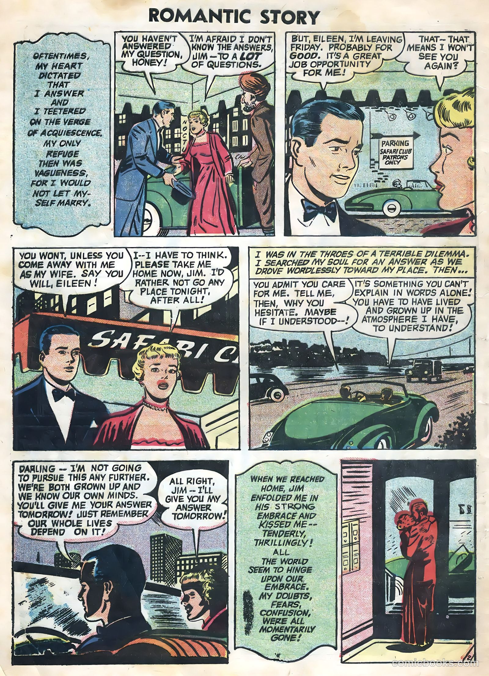 Romantic Story #31 (1956) — page 4 of 36