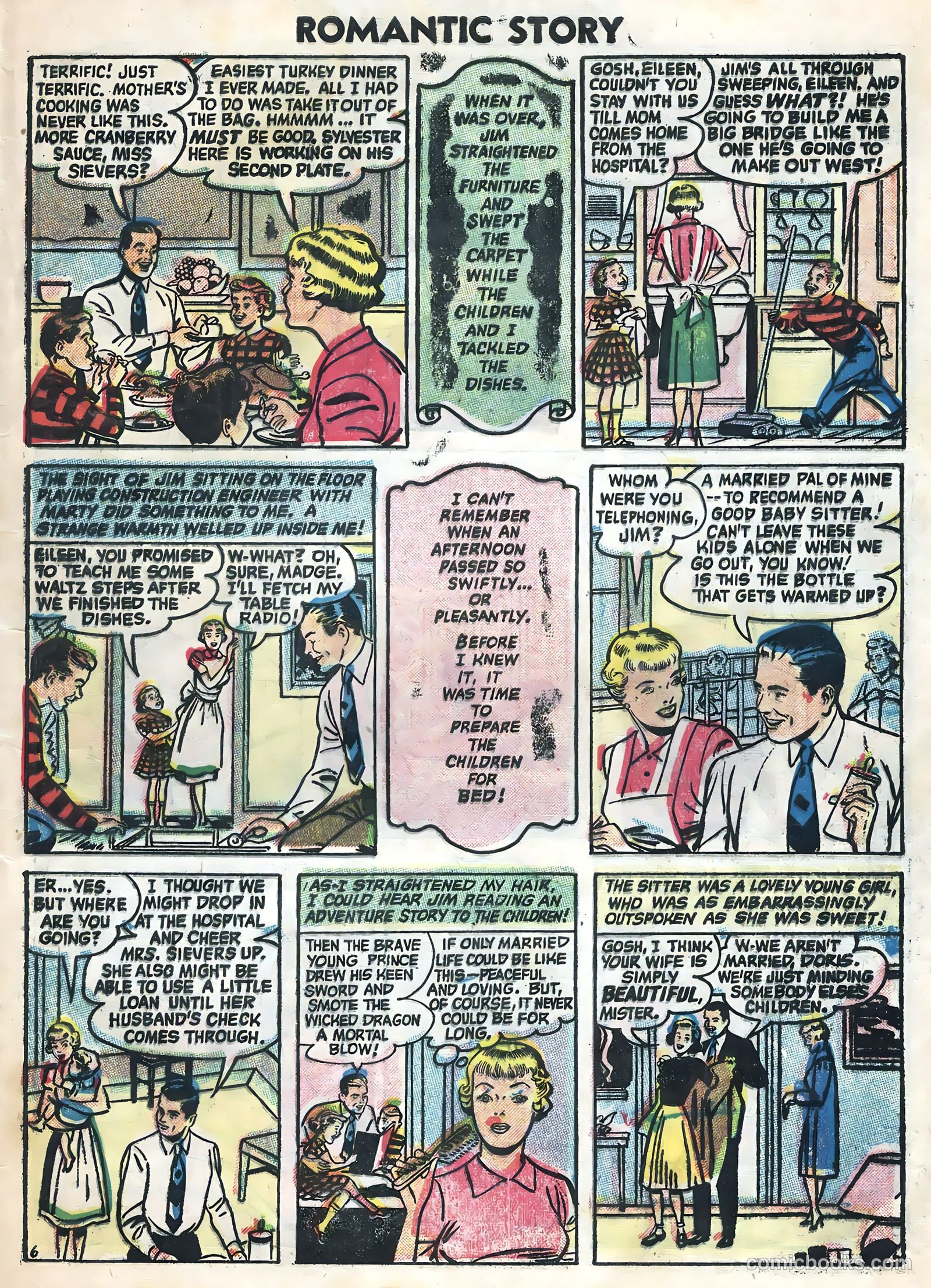 Romantic Story #31 (1956) — page 9 of 36