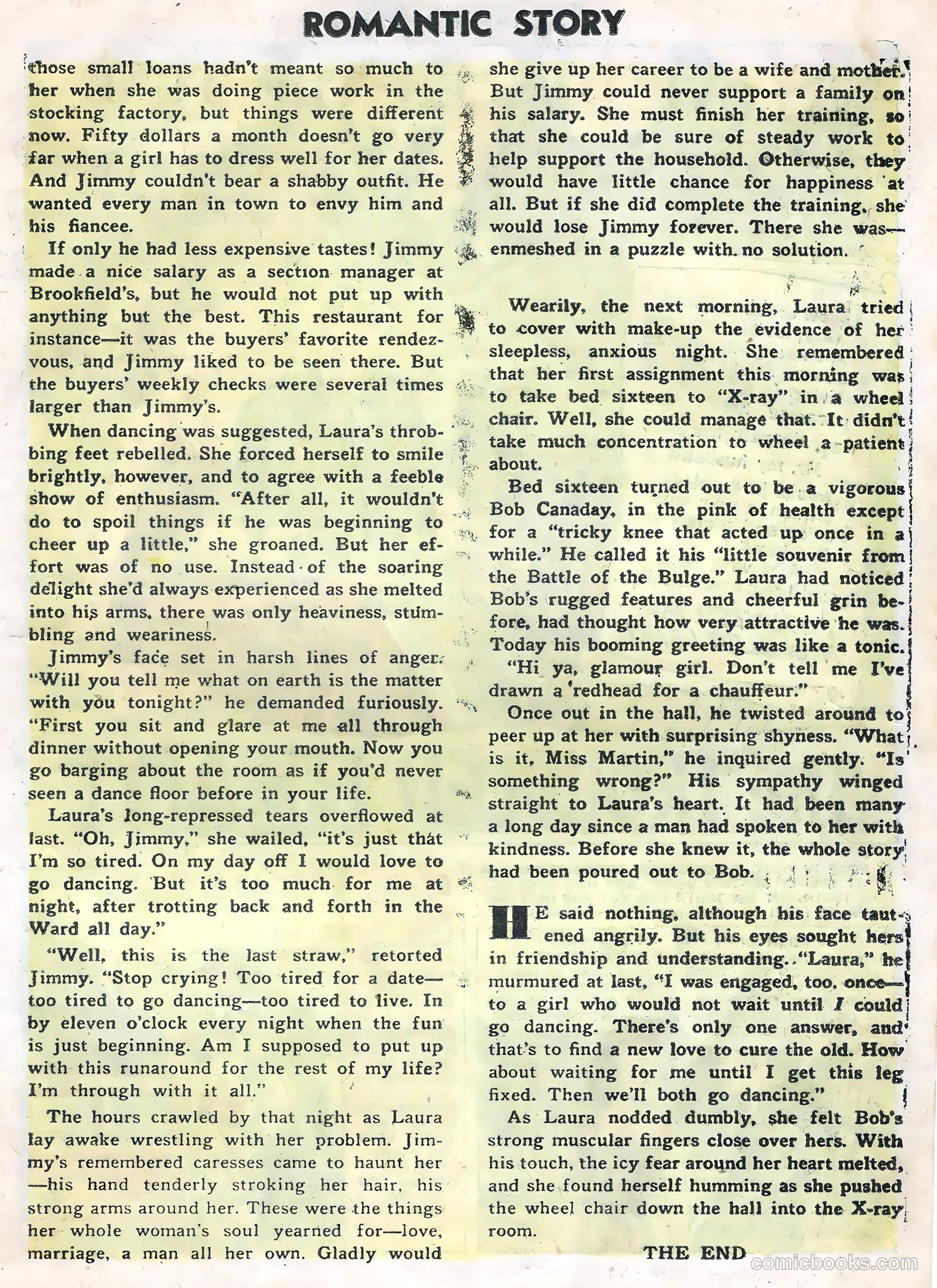 Romantic Story #31 (1956) — page 19 of 36