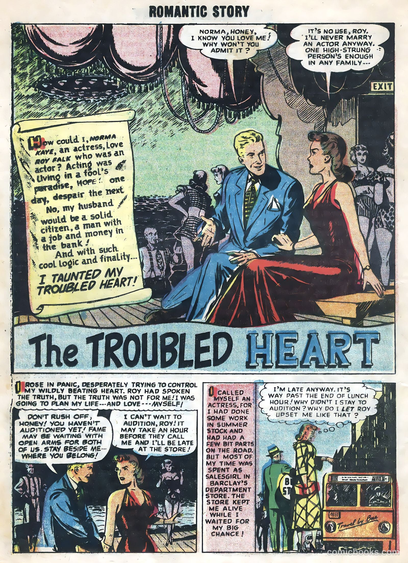 Romantic Story #31 (1956) — page 20 of 36