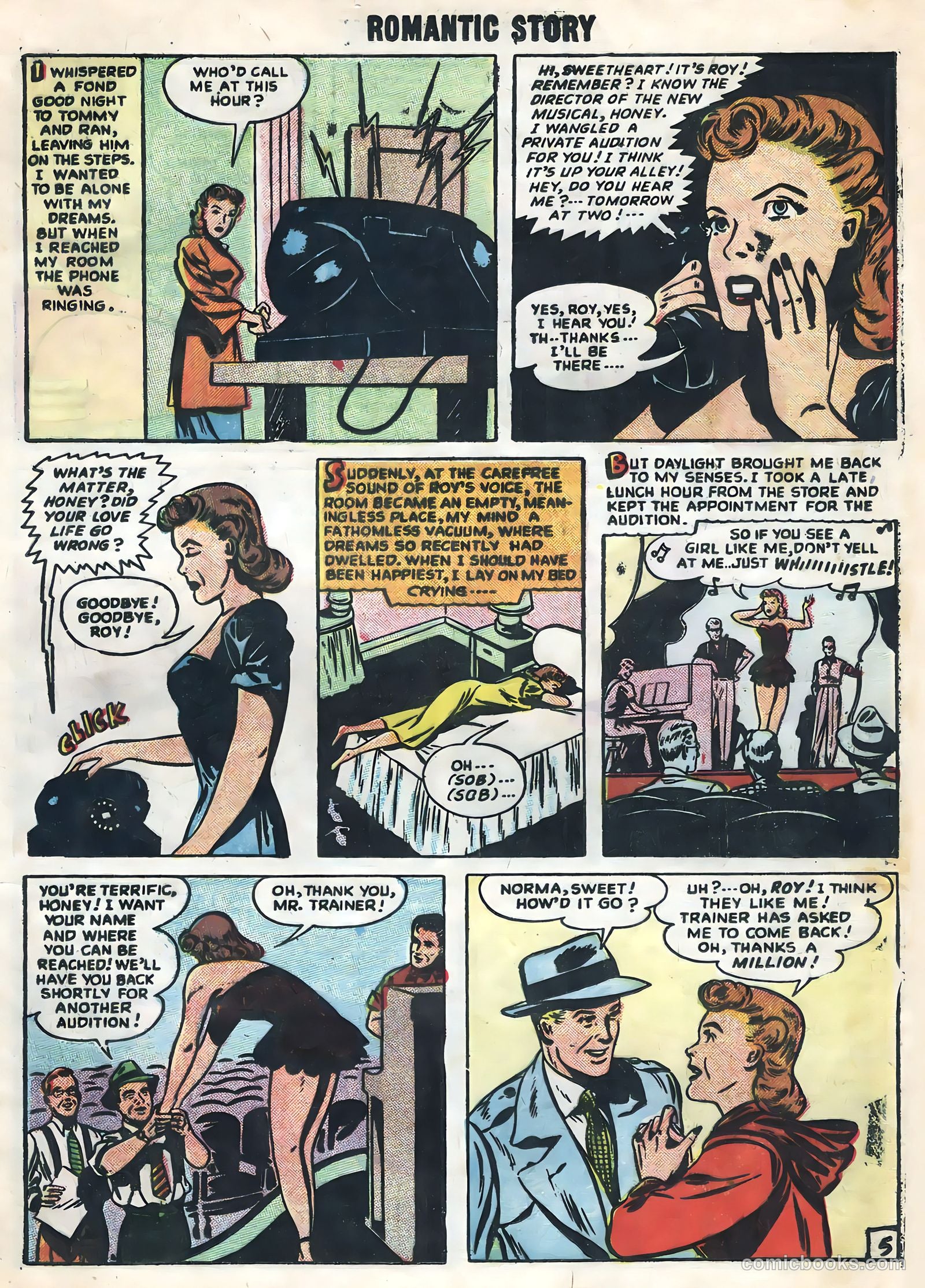 Romantic Story #31 (1956) — page 25 of 36