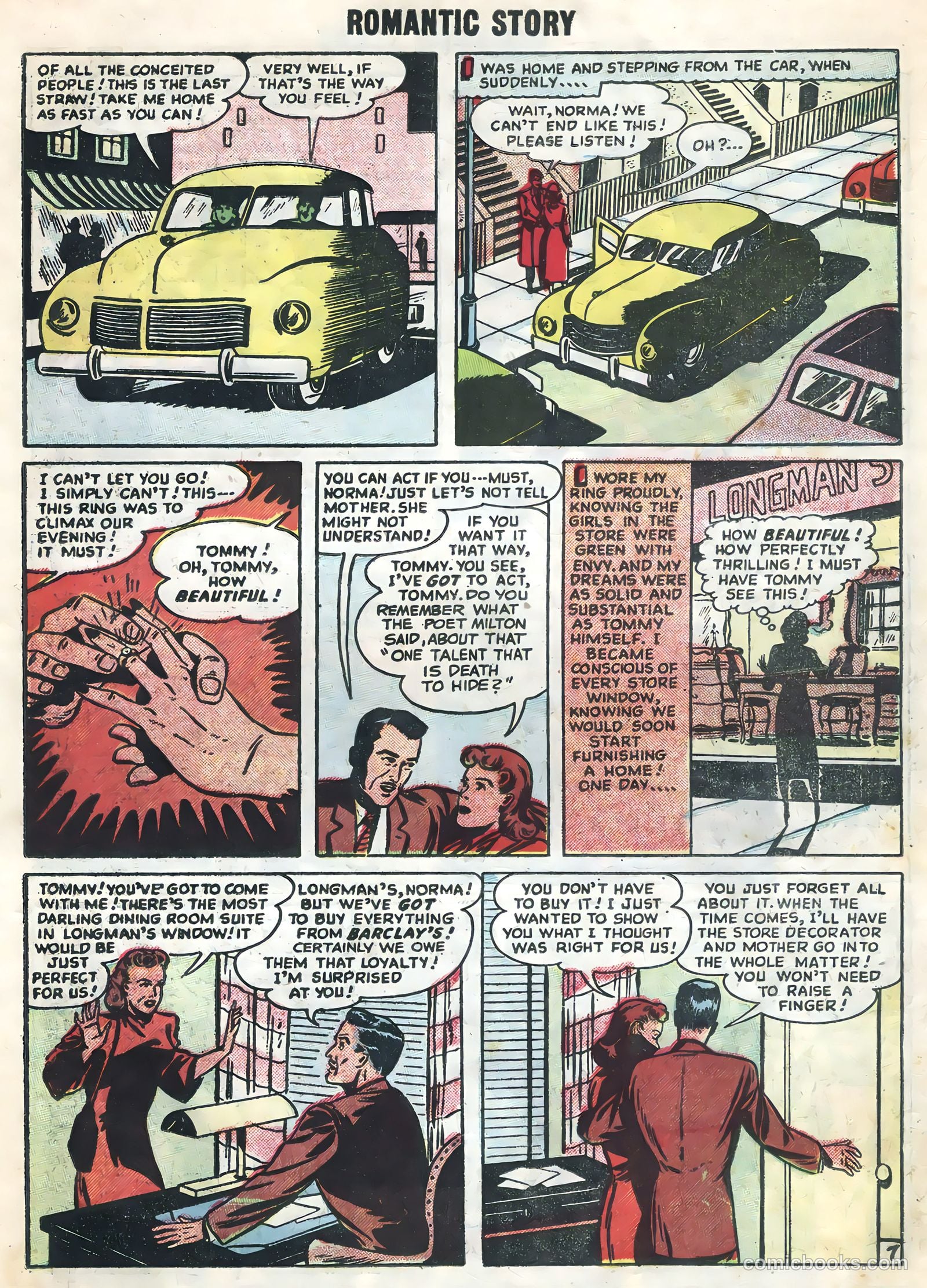 Romantic Story #31 (1956) — page 27 of 36