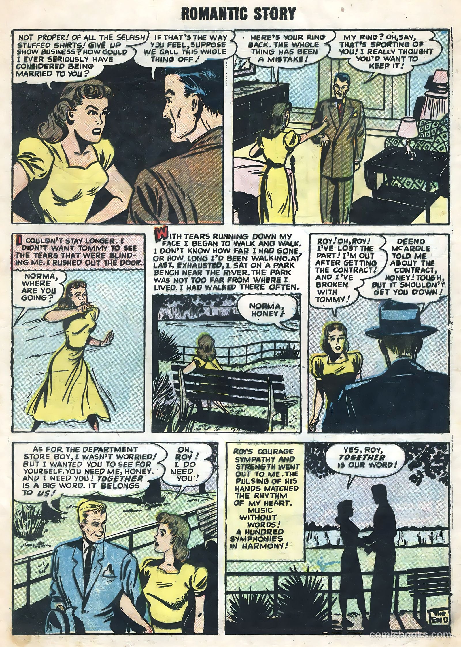 Romantic Story #31 (1956) — page 29 of 36