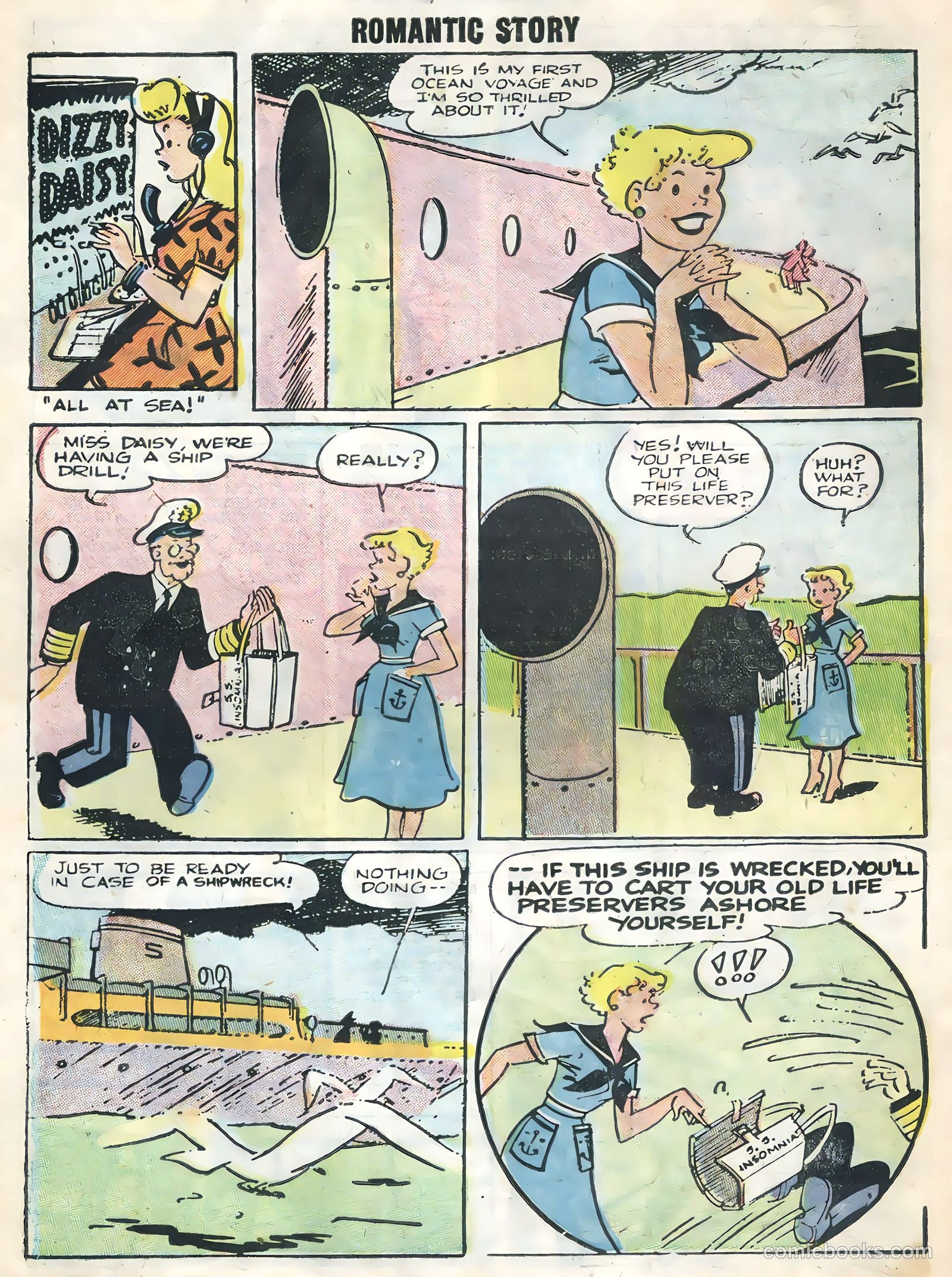 Romantic Story #31 (1956) — page 30 of 36