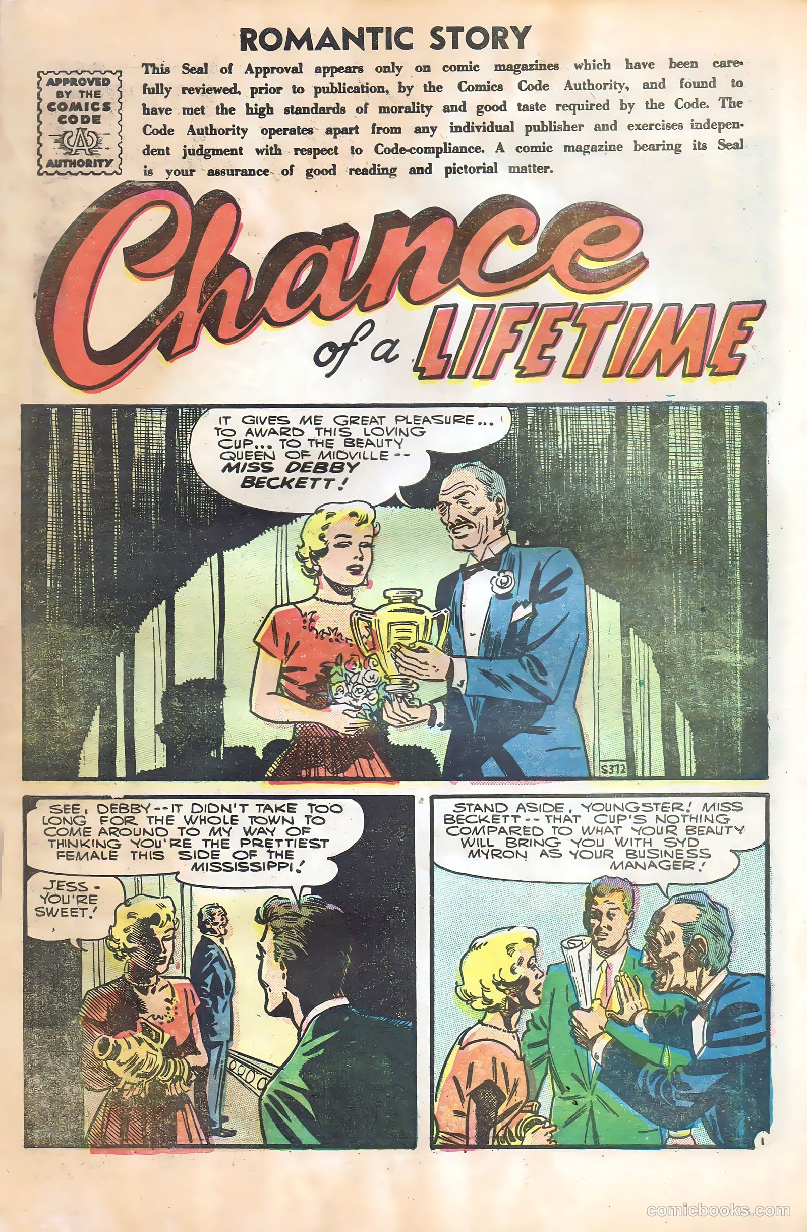 Romantic Story #32 (1956) — page 3 of 36