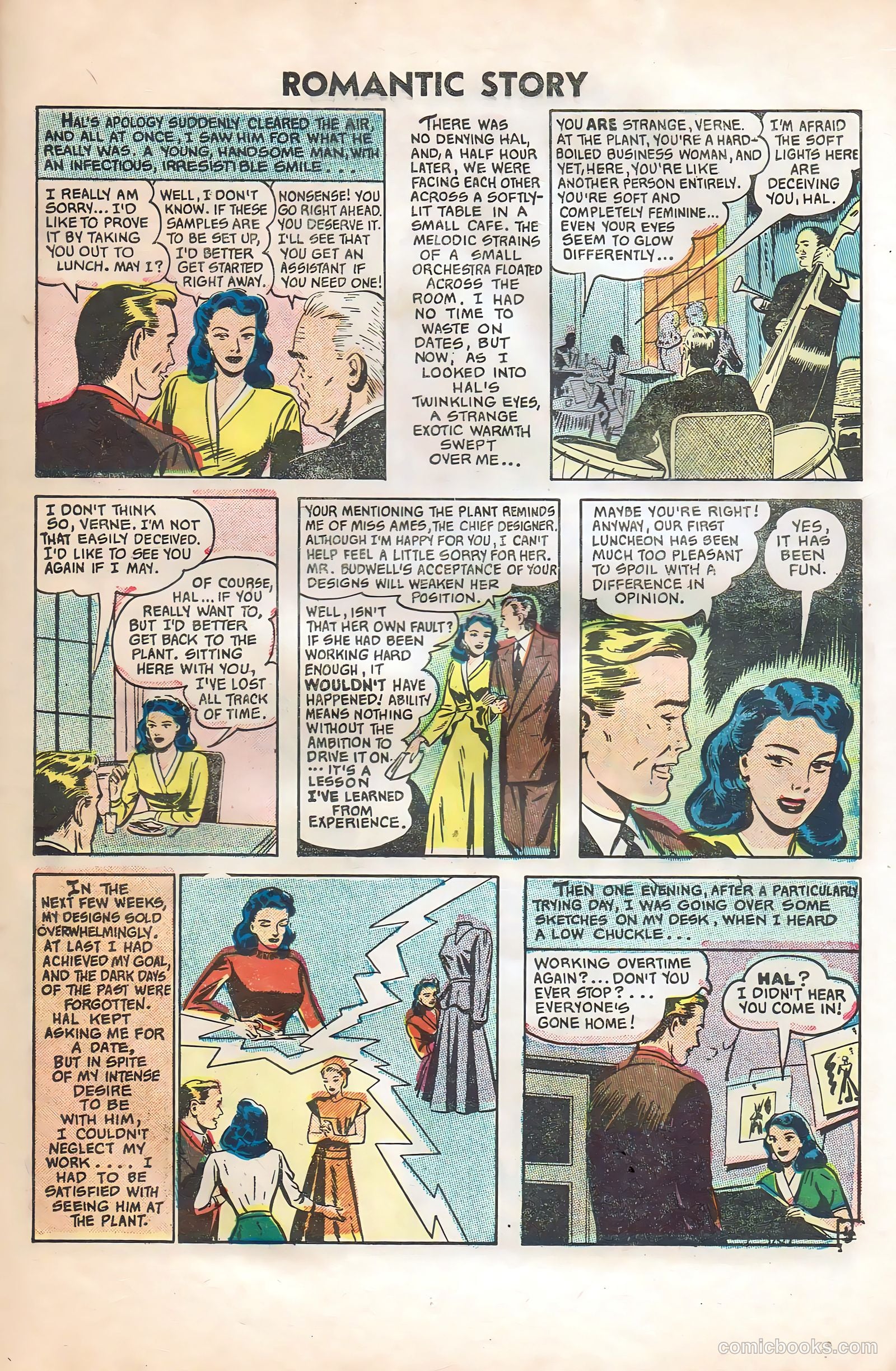 Romantic Story #32 (1956) — page 11 of 36