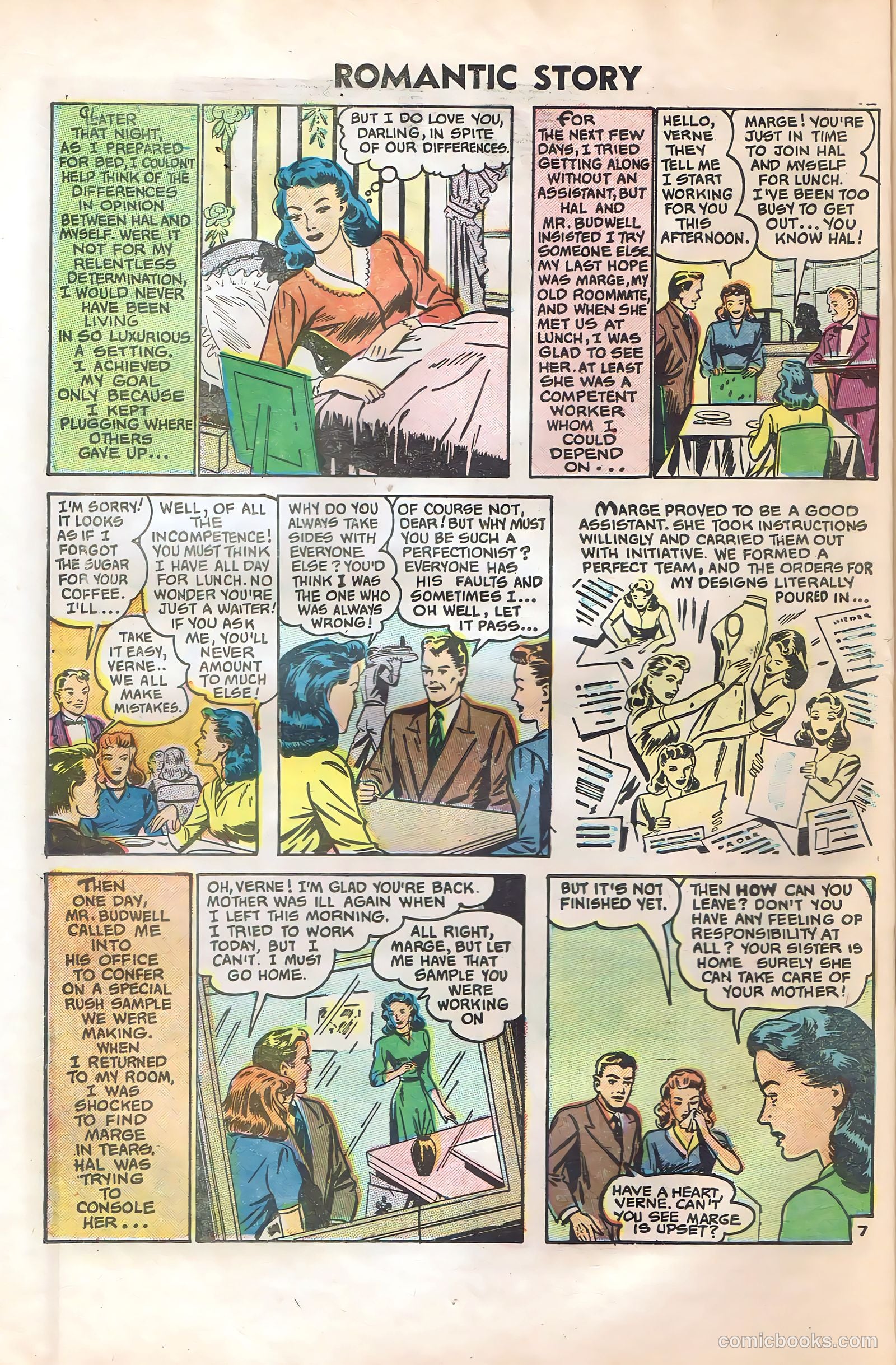 Romantic Story #32 (1956) — page 14 of 36