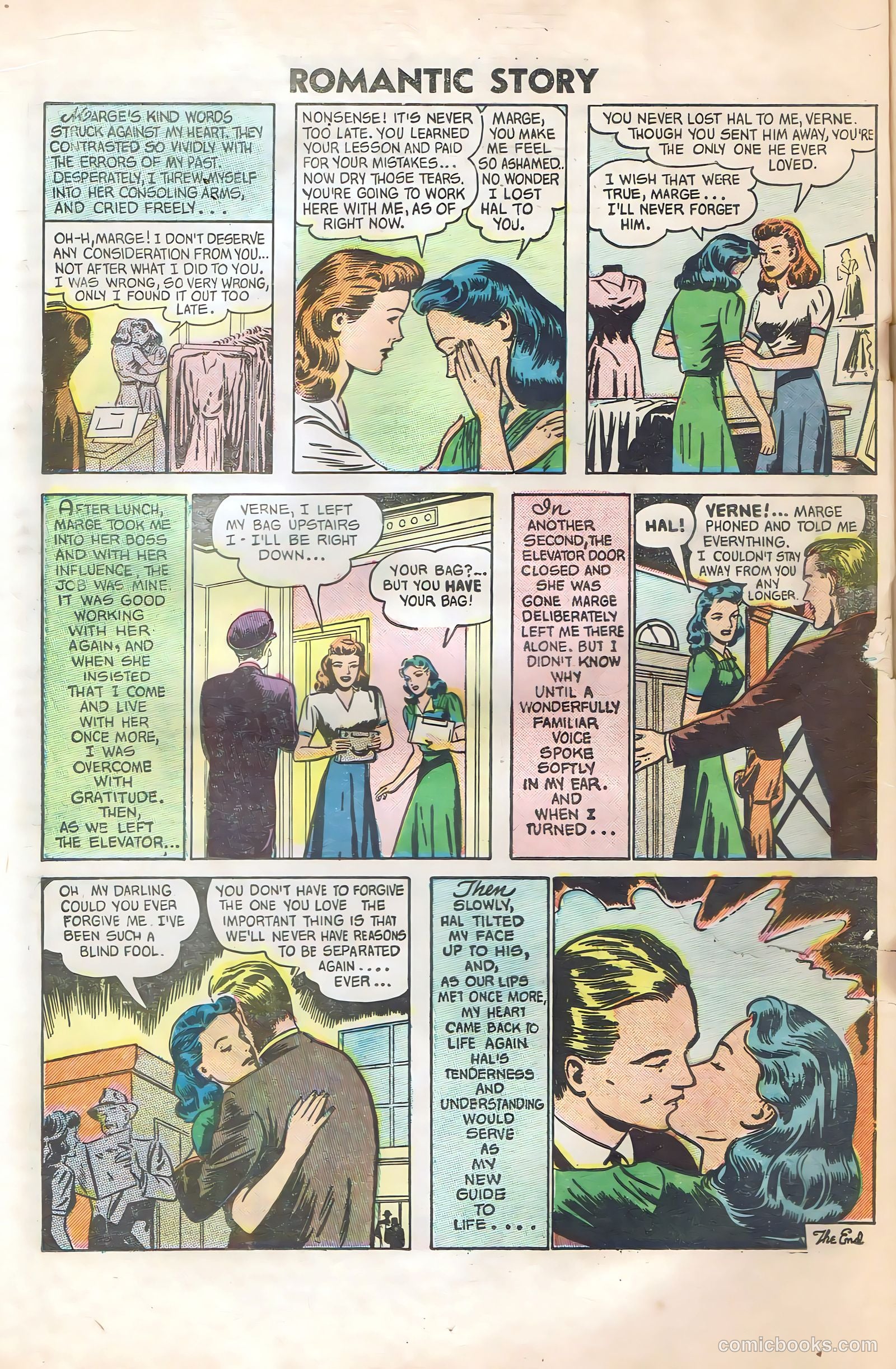Romantic Story #32 (1956) — page 18 of 36