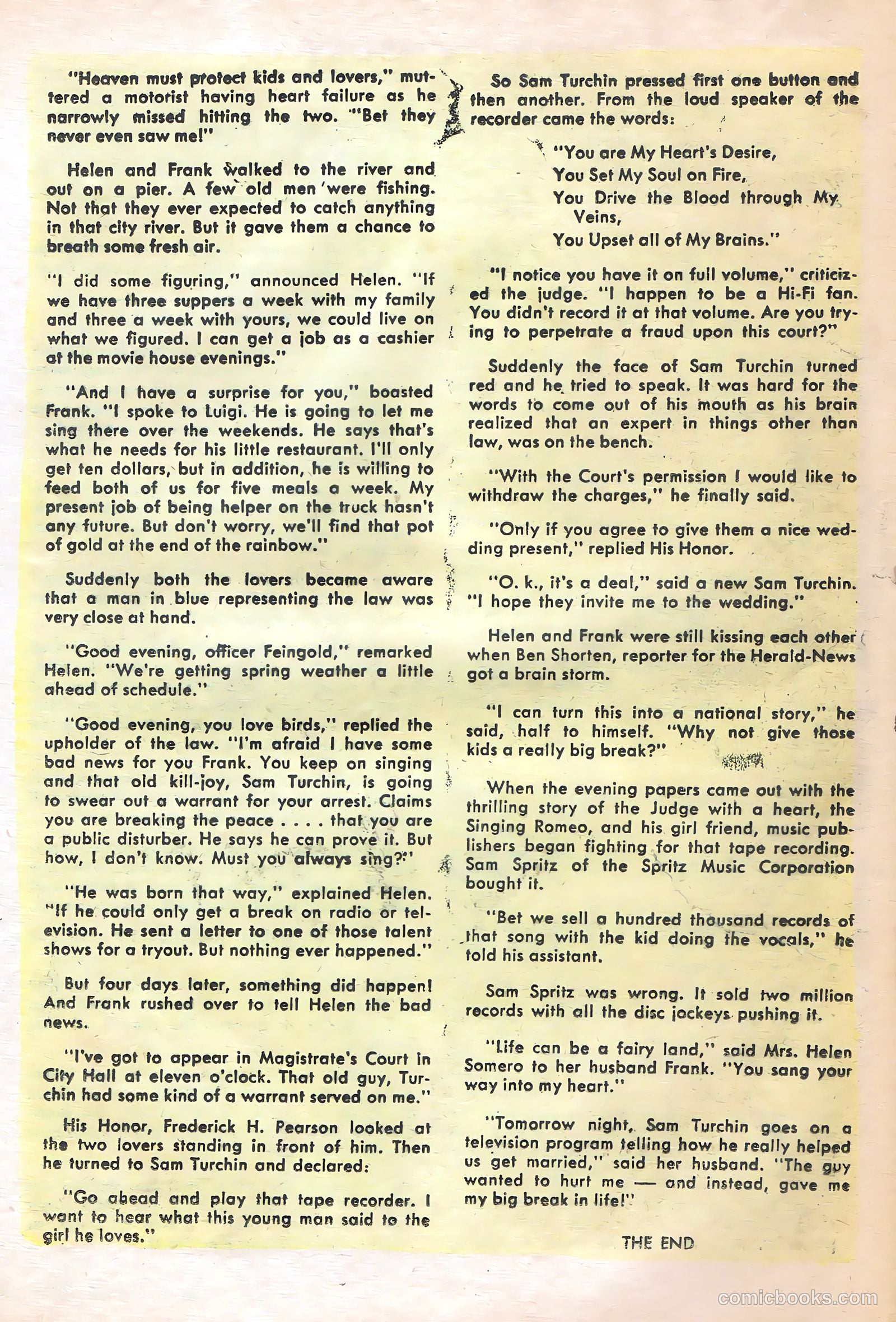 Romantic Story #32 (1956) — page 20 of 36