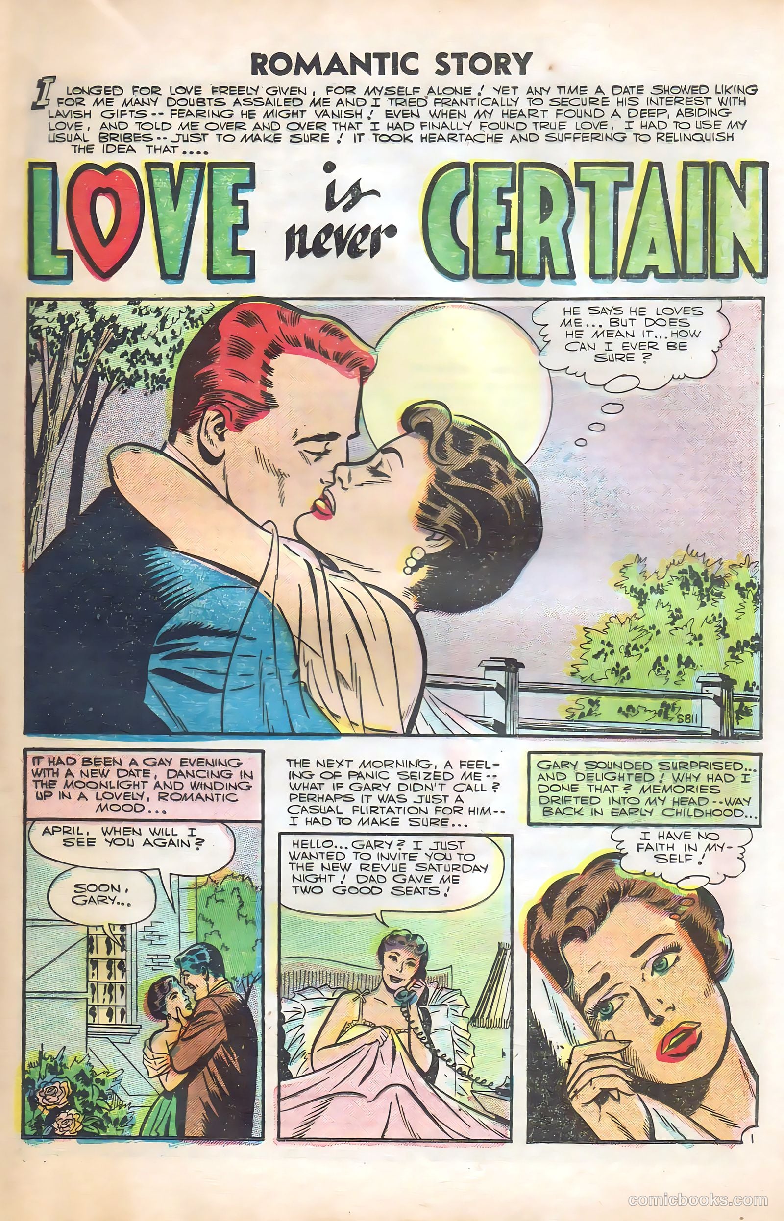 Romantic Story #32 (1956) — page 21 of 36