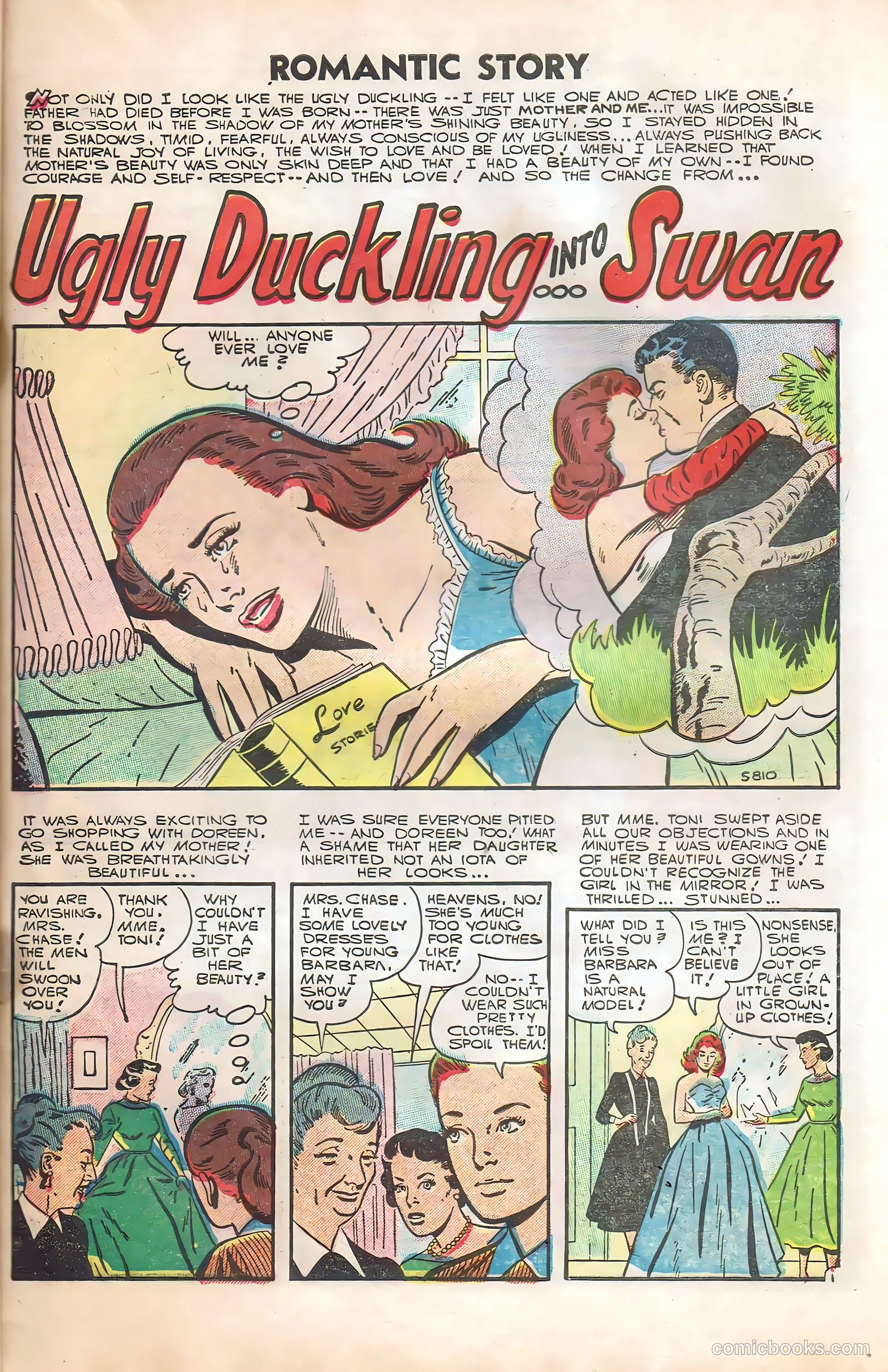 Romantic Story #32 (1956) — page 27 of 36