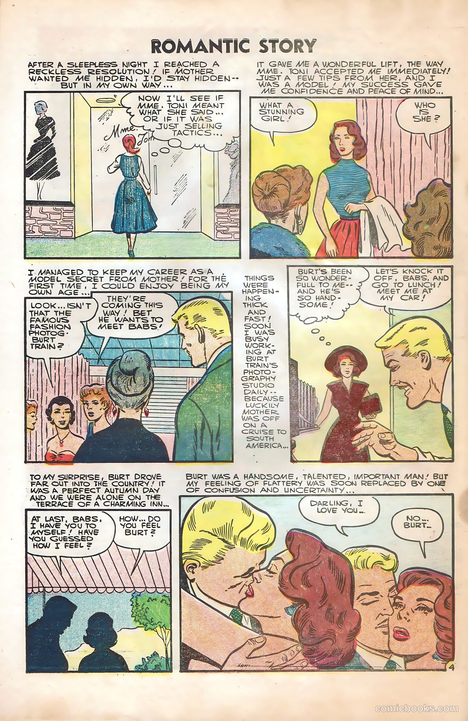 Romantic Story #32 (1956) — page 30 of 36