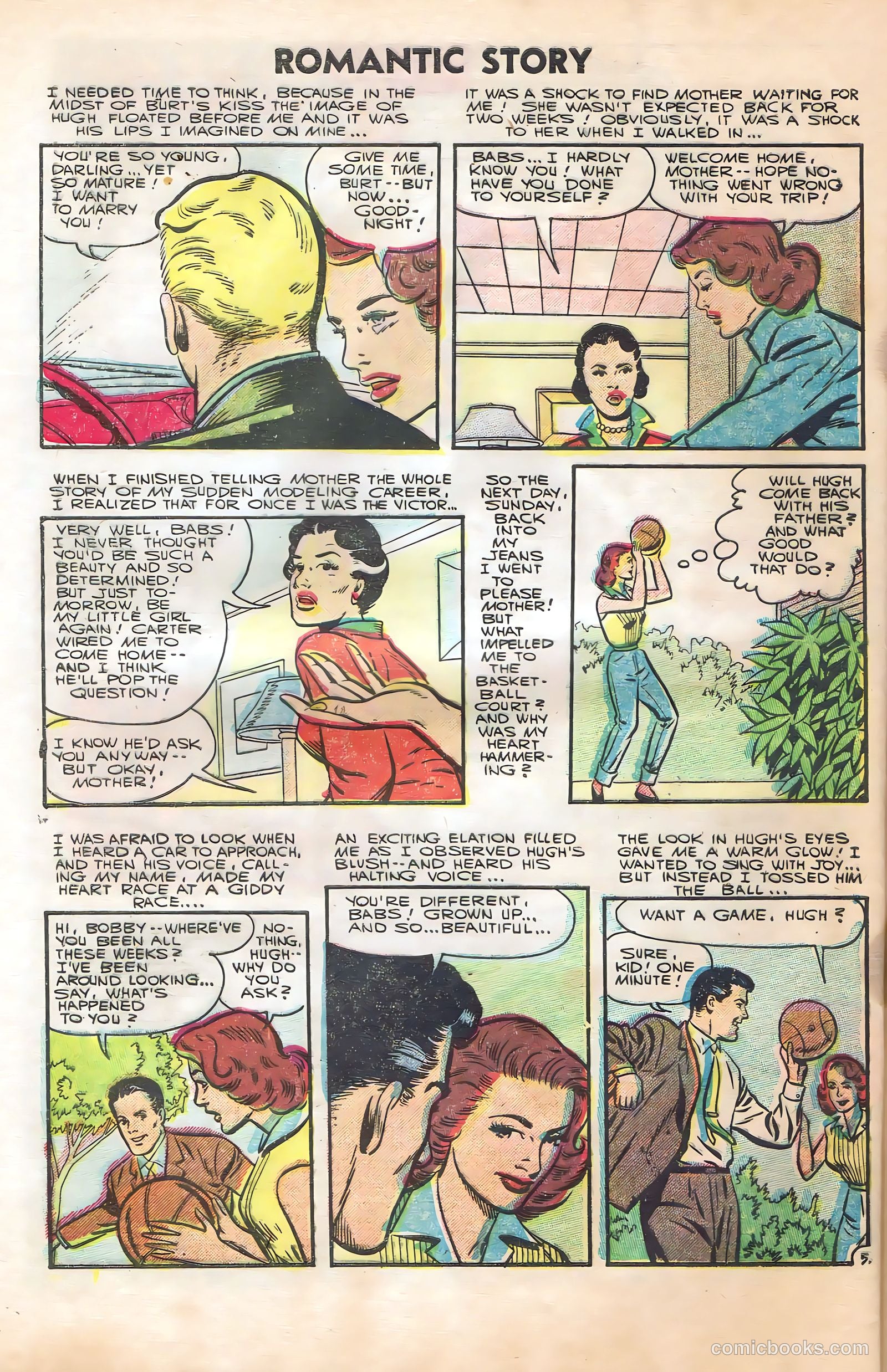 Romantic Story #32 (1956) — page 32 of 36