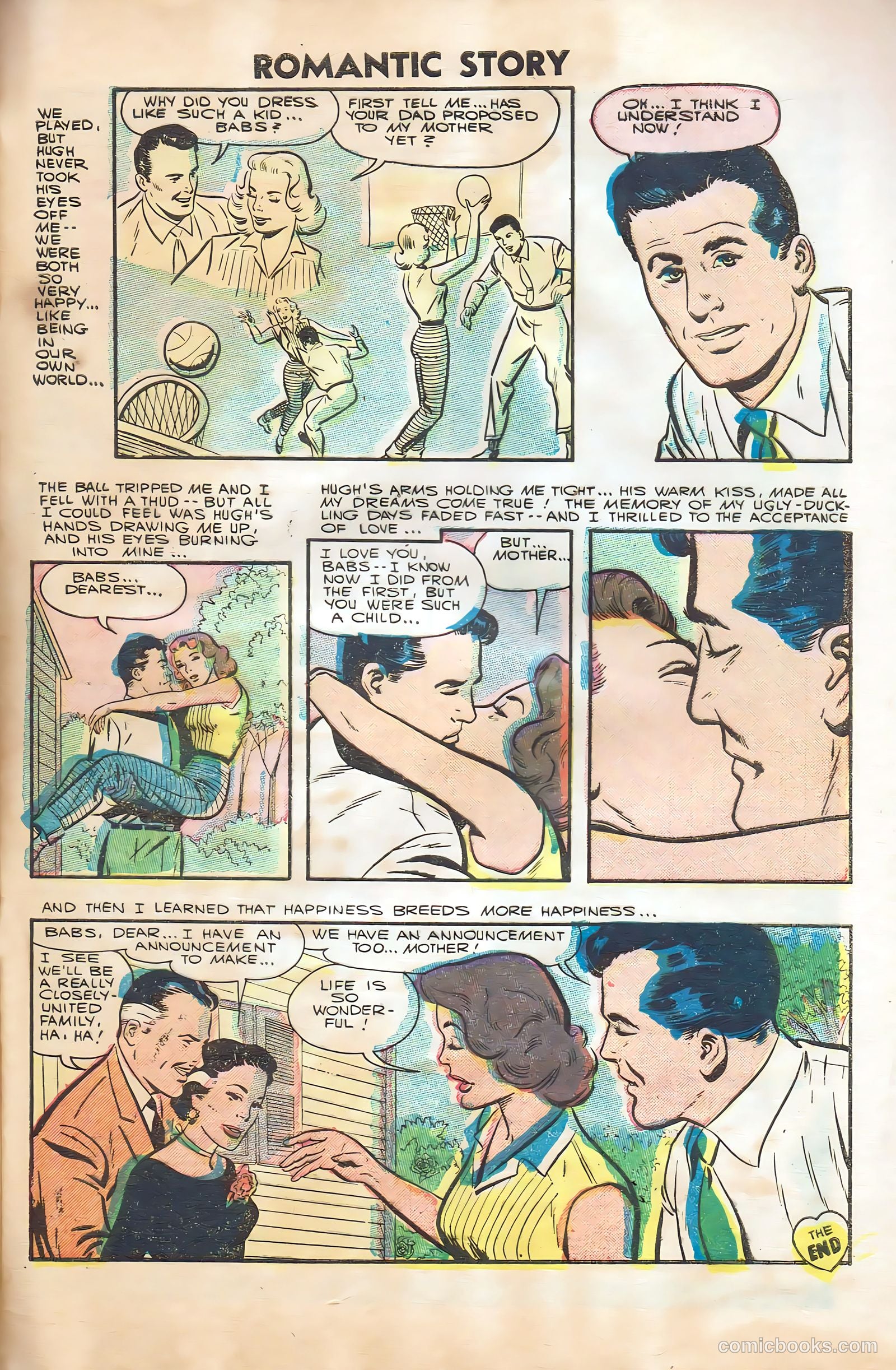 Romantic Story #32 (1956) — page 33 of 36