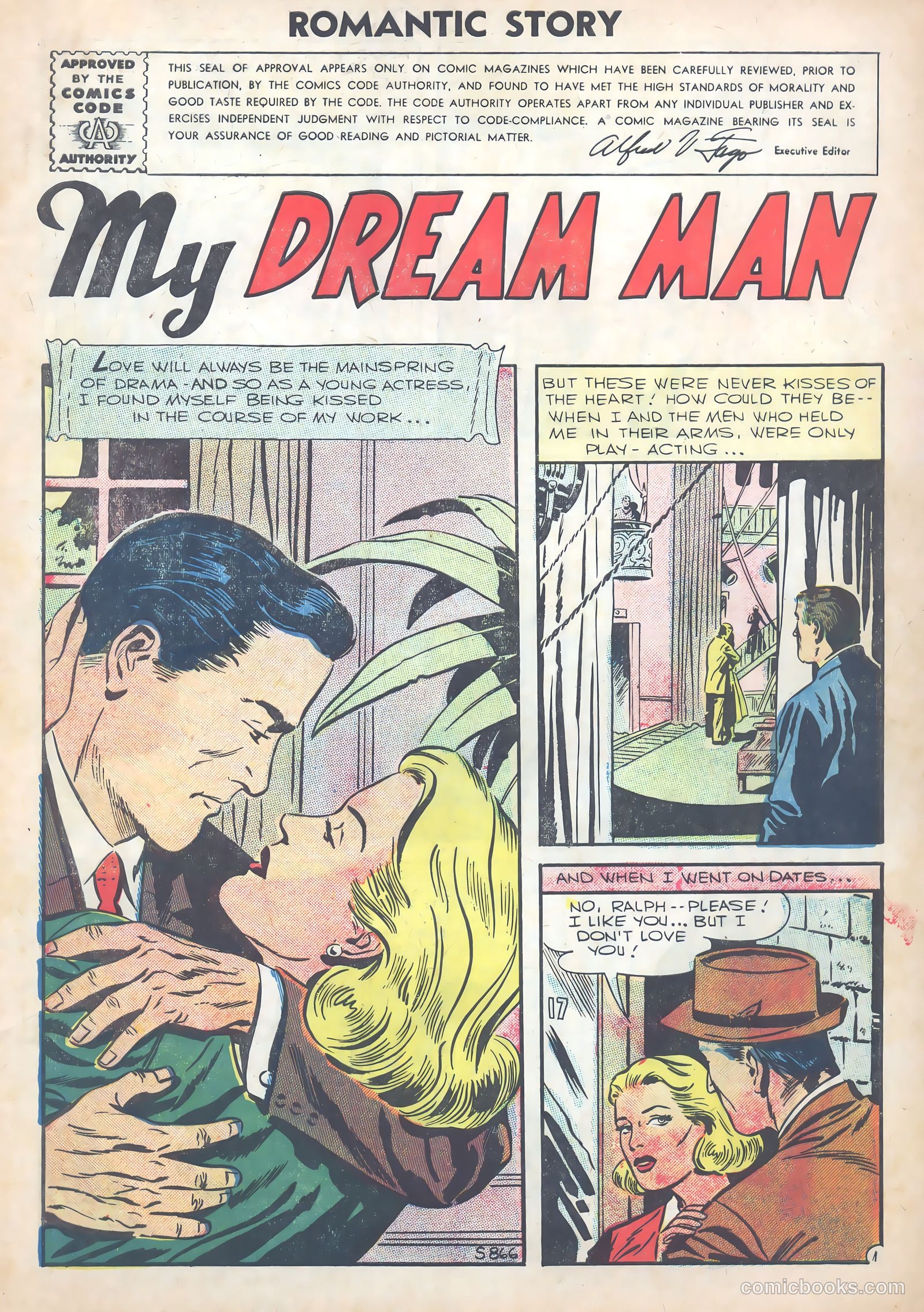 Romantic Story #33 (1956) — page 3 of 36