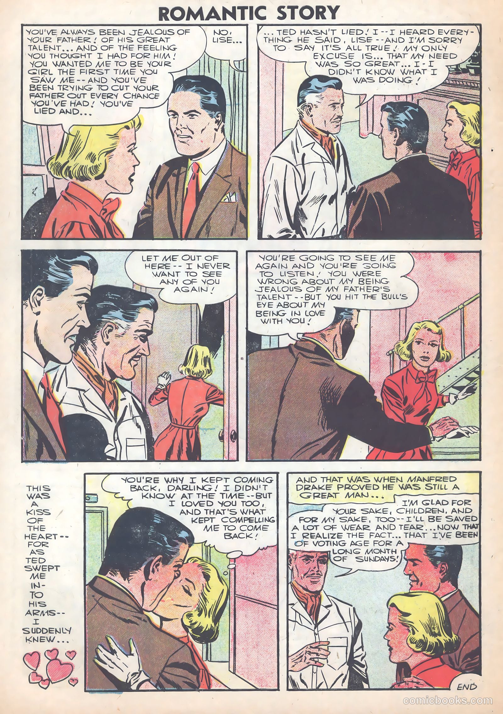 Romantic Story #33 (1956) — page 10 of 36