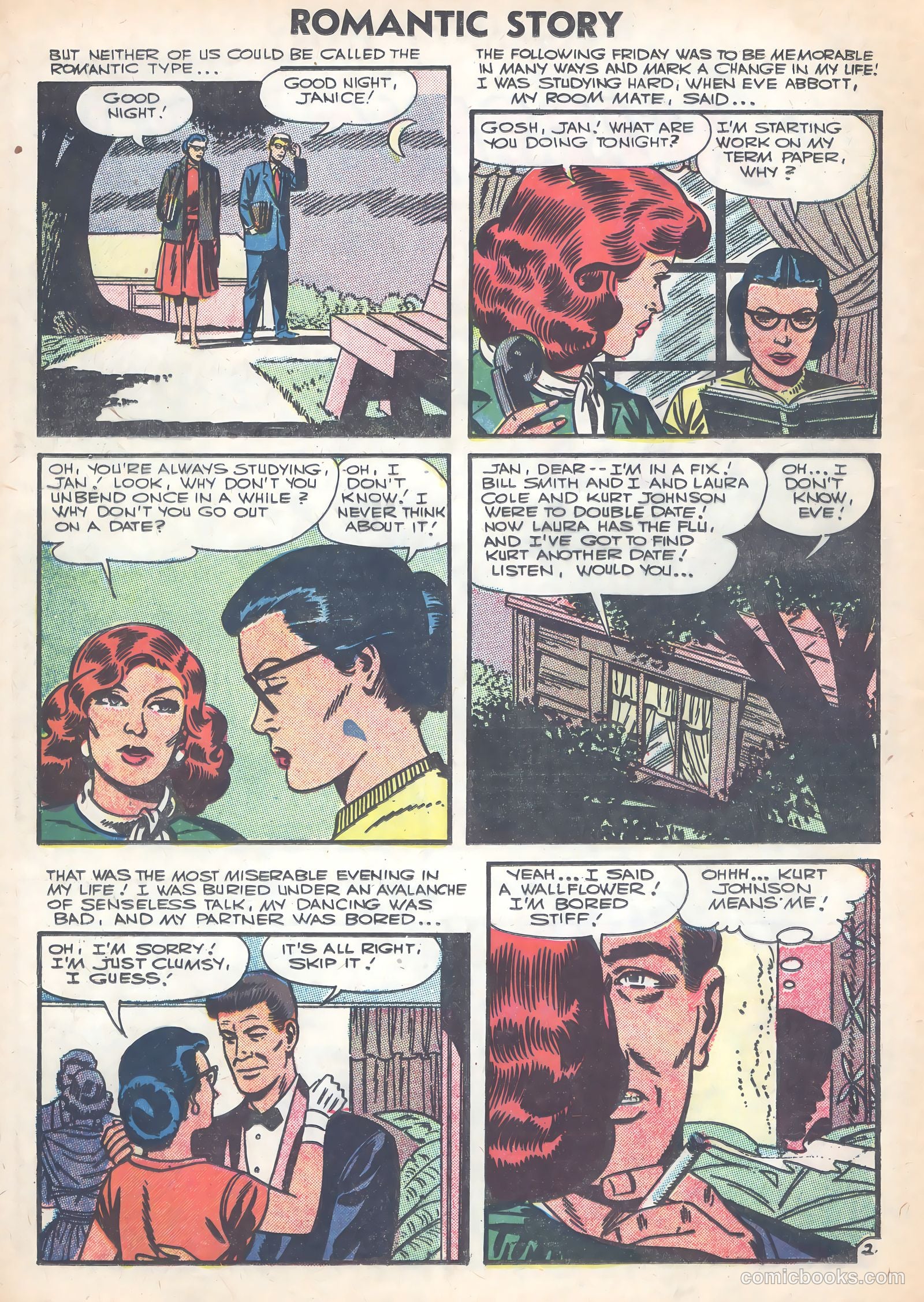 Romantic Story #33 (1956) — page 12 of 36