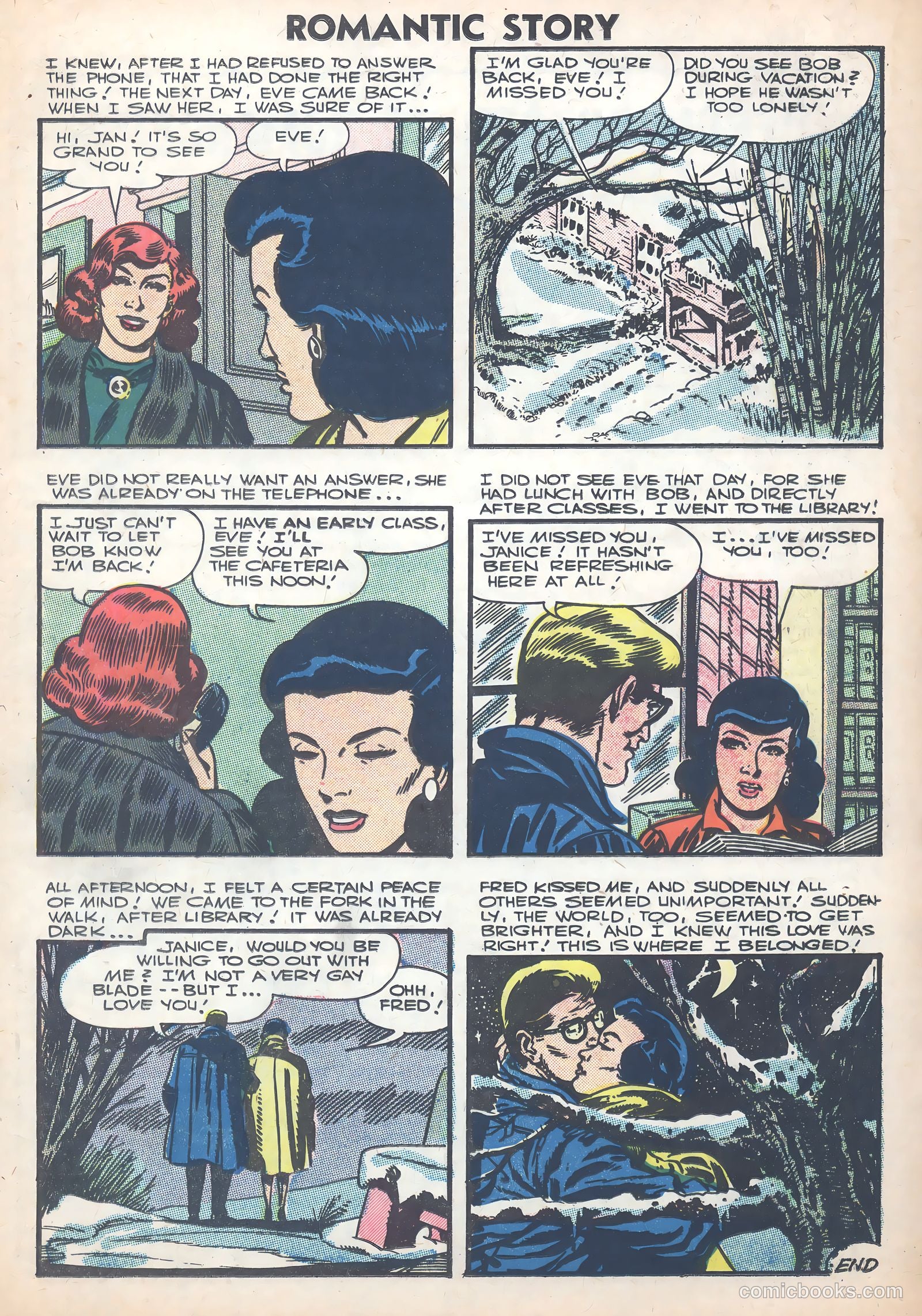 Romantic Story #33 (1956) — page 17 of 36