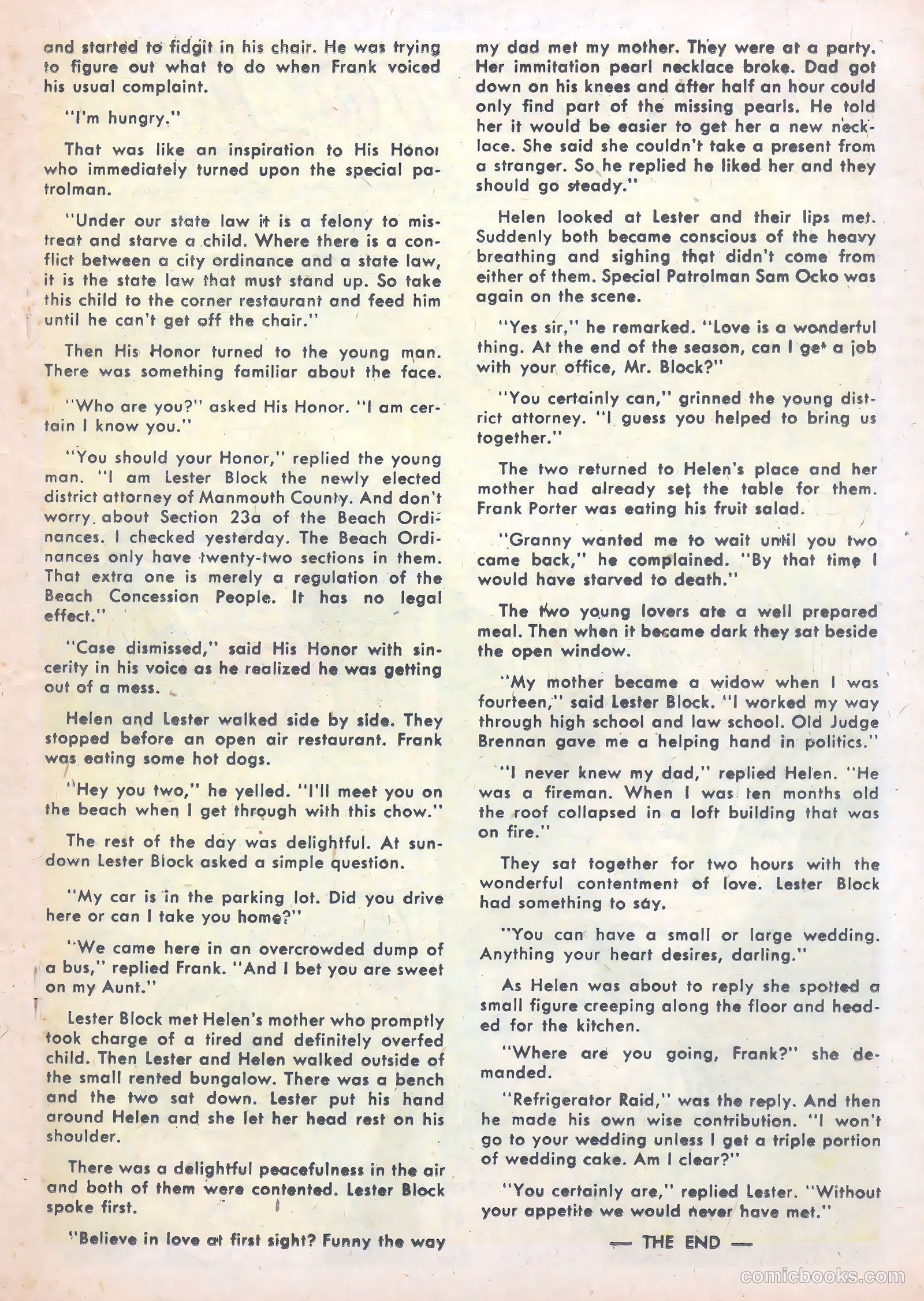 Romantic Story #33 (1956) — page 19 of 36