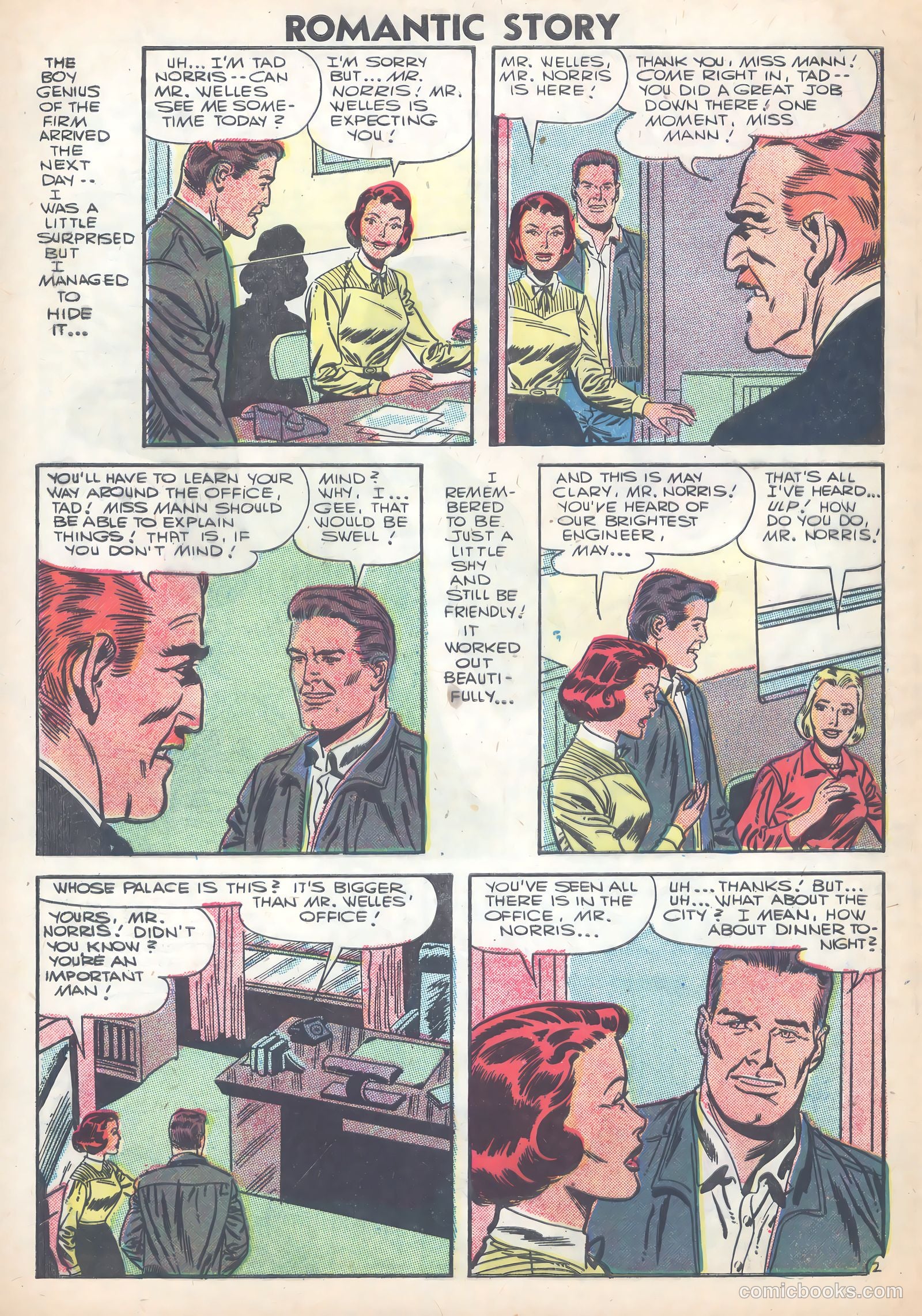 Romantic Story #33 (1956) — page 28 of 36