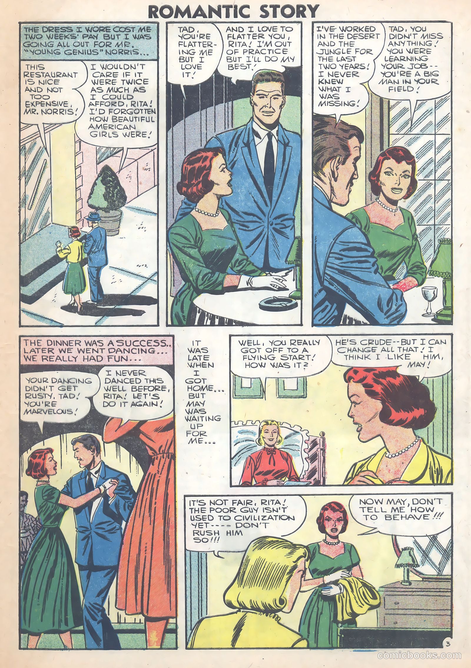Romantic Story #33 (1956) — page 29 of 36