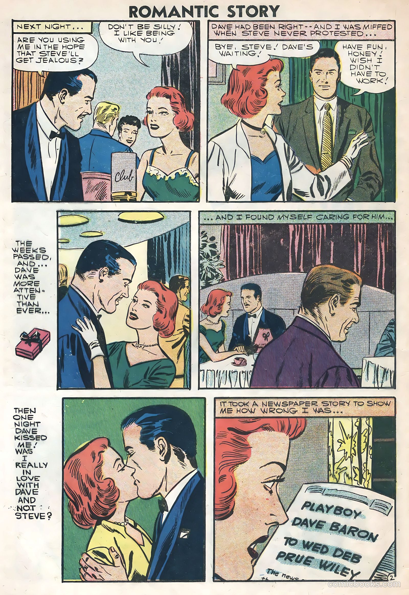 Romantic Story #34 (1957) — page 8 of 36