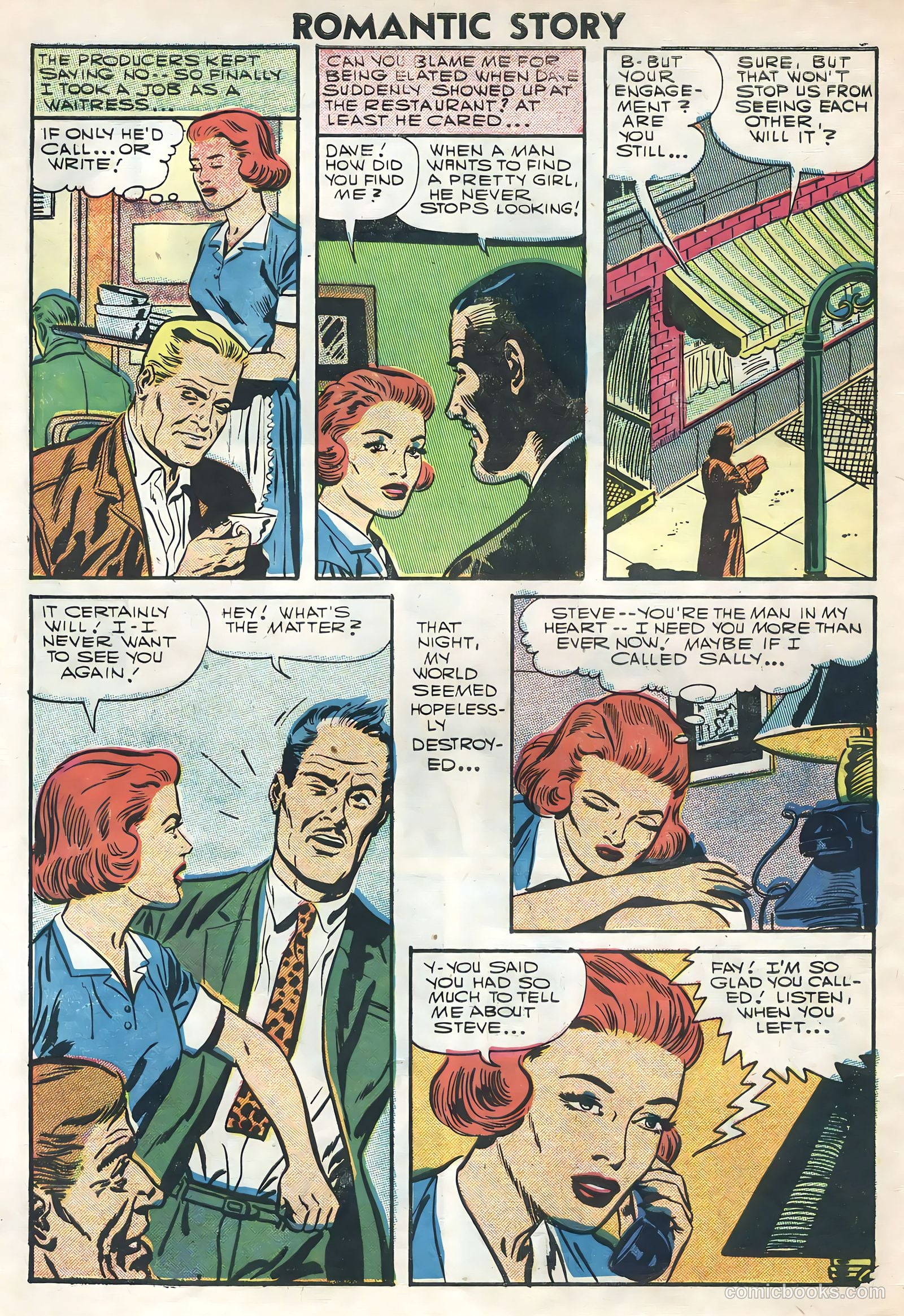 Romantic Story #34 (1957) — page 10 of 36