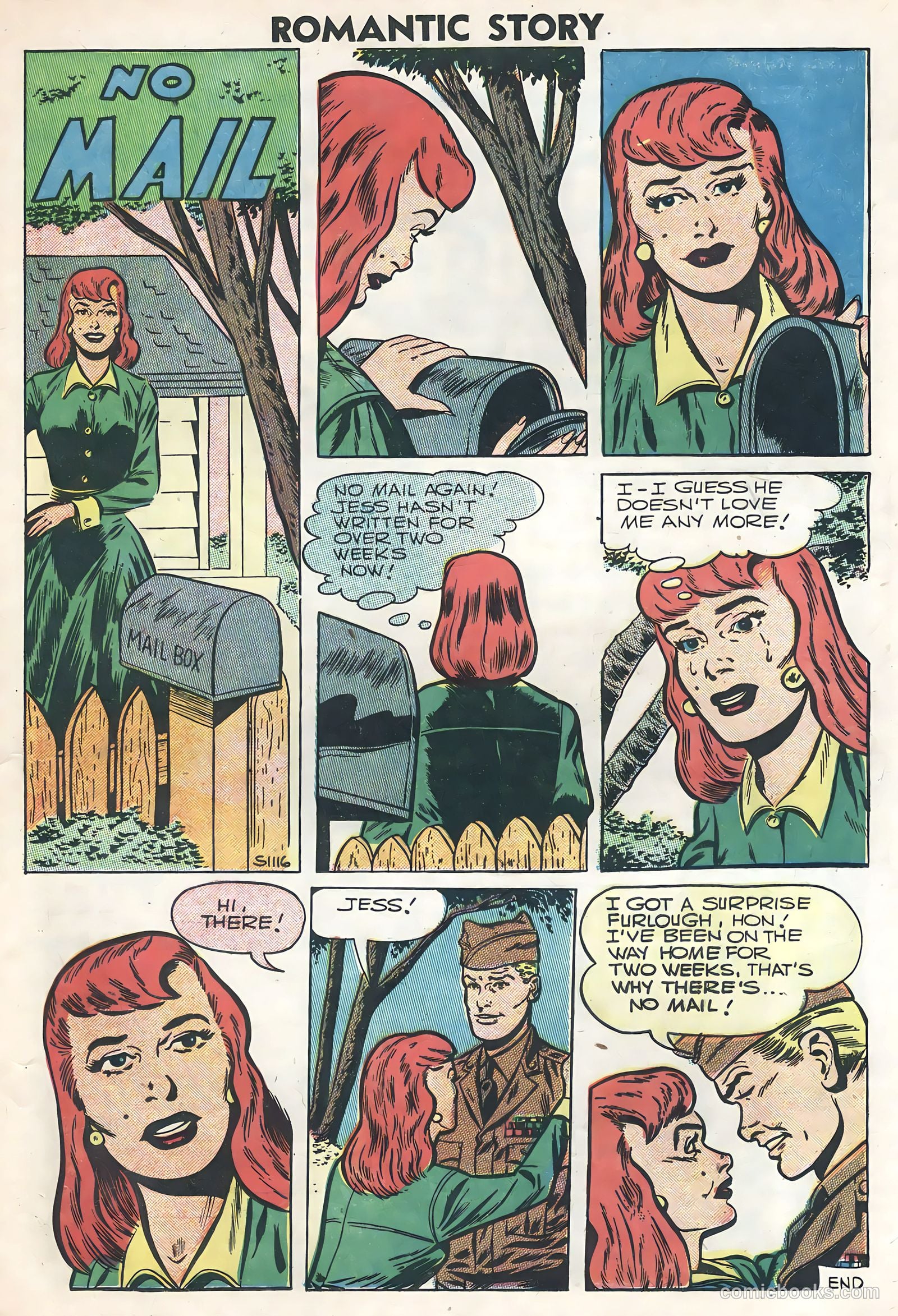 Romantic Story #34 (1957) — page 21 of 36