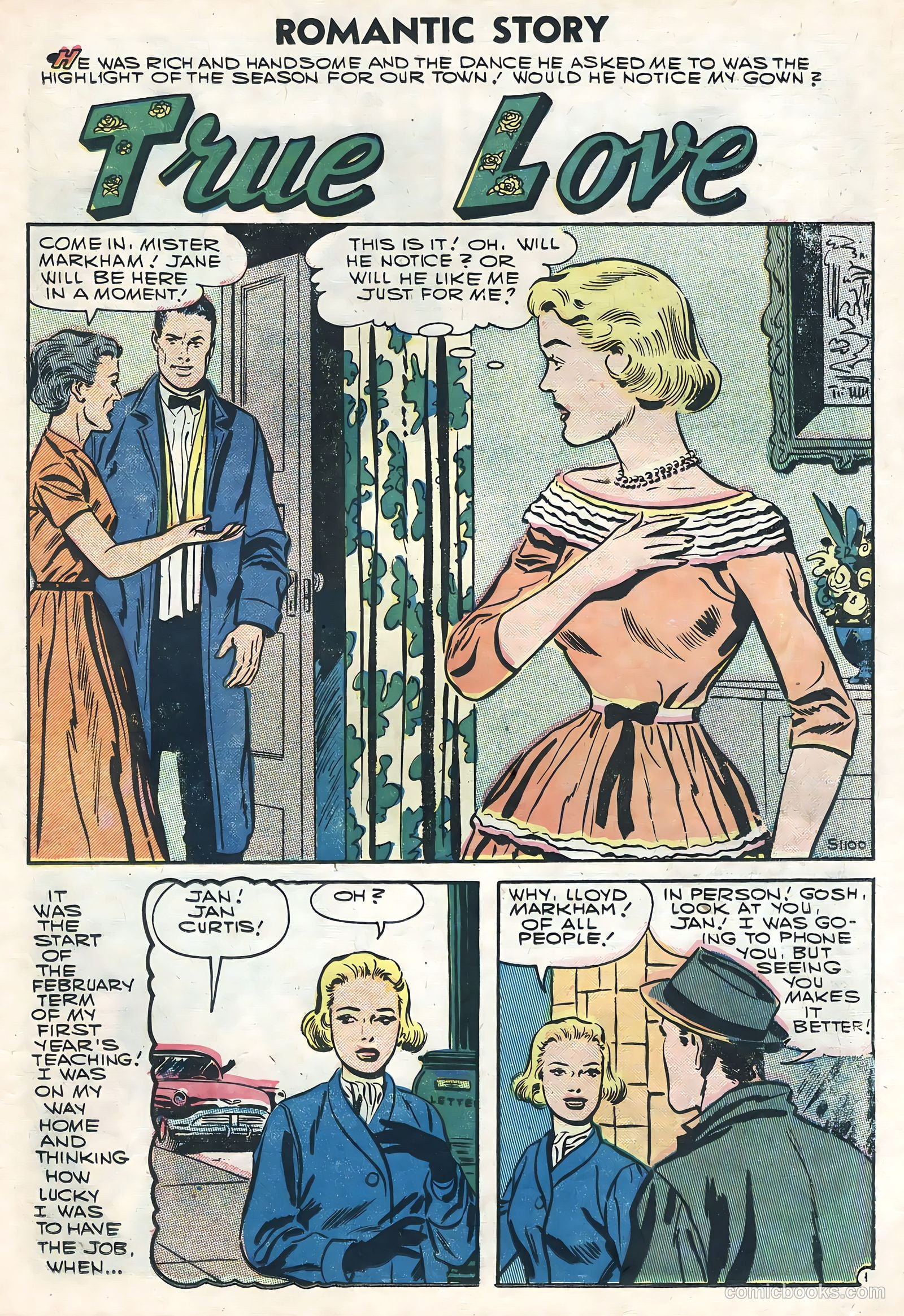 Romantic Story #34 (1957) — page 23 of 36