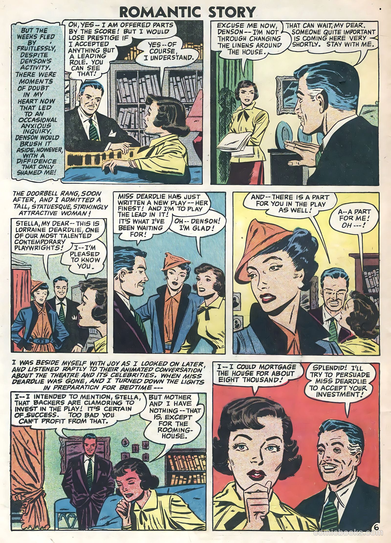 Romantic Story #34 (1957) — page 32 of 36