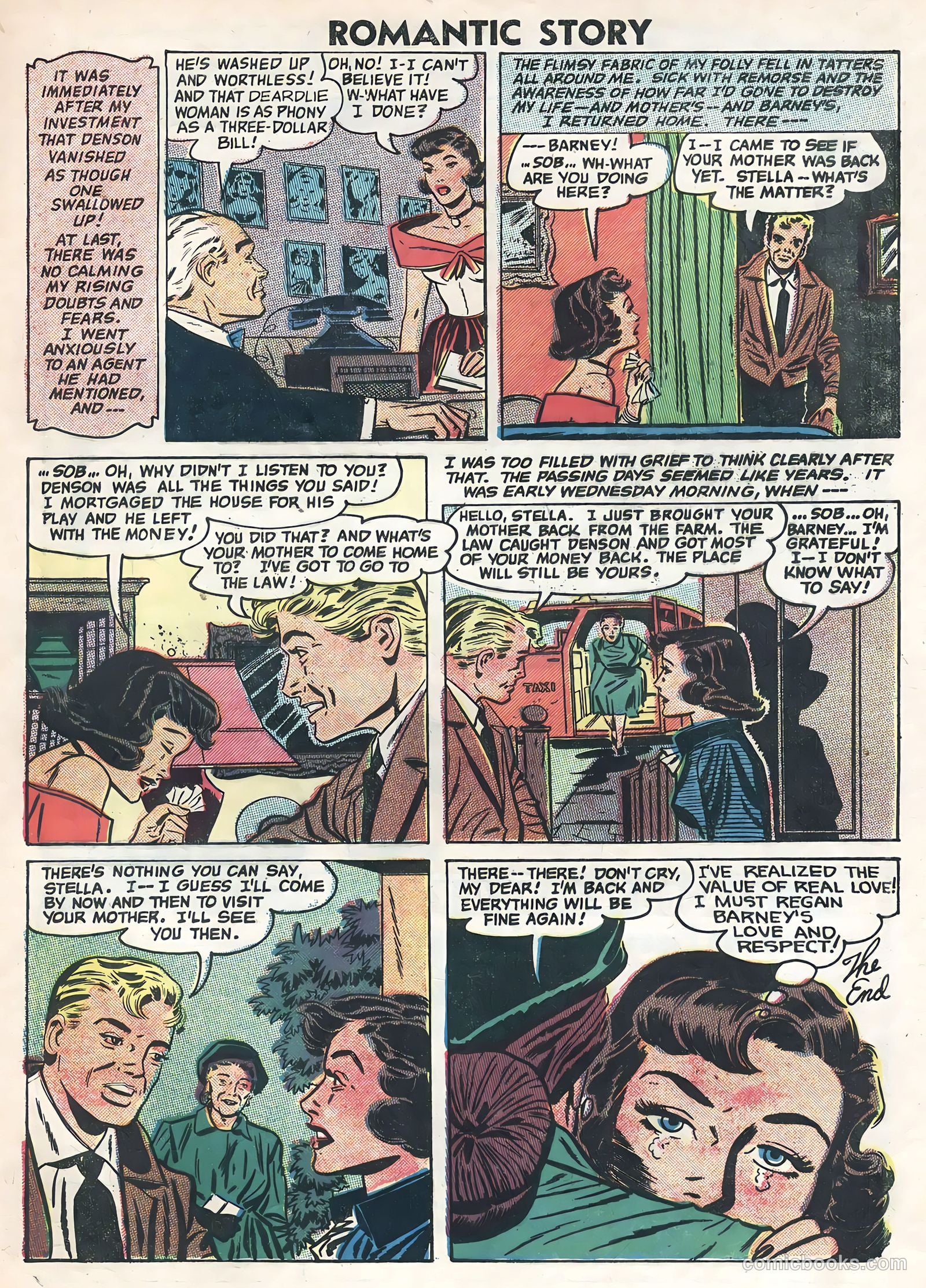 Romantic Story #34 (1957) — page 33 of 36