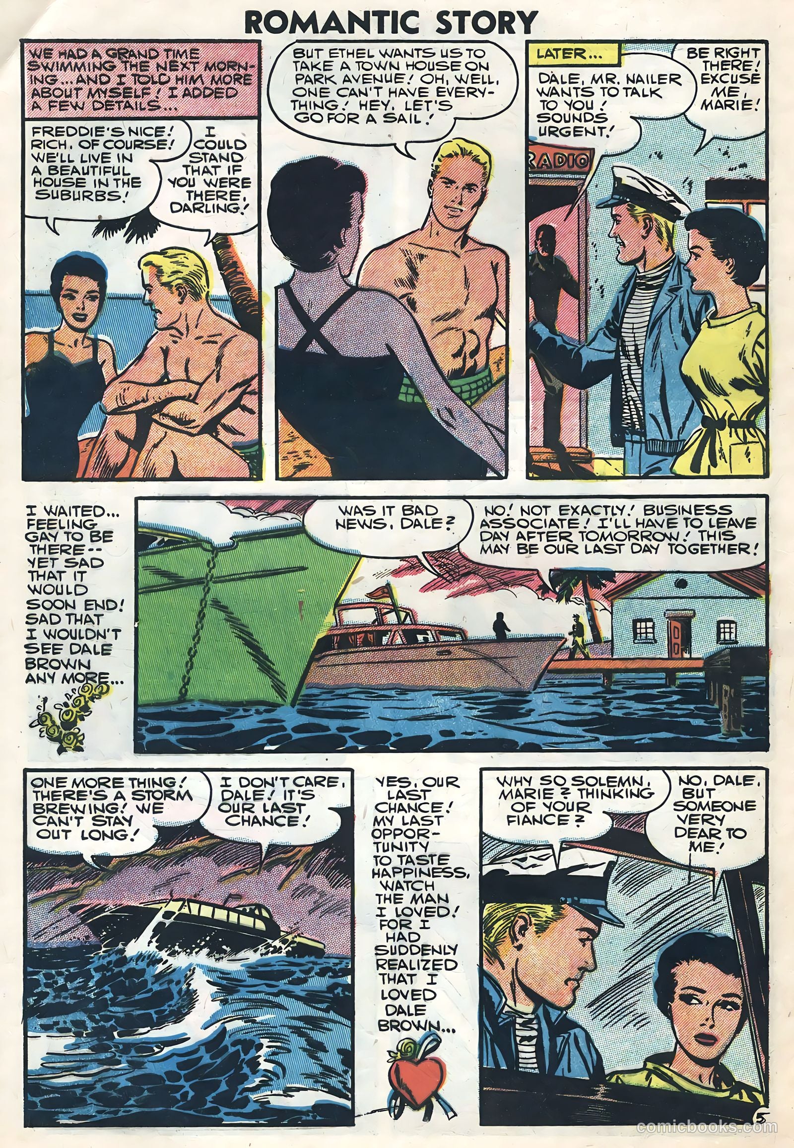 Romantic Story #35 (1957) — page 8 of 36