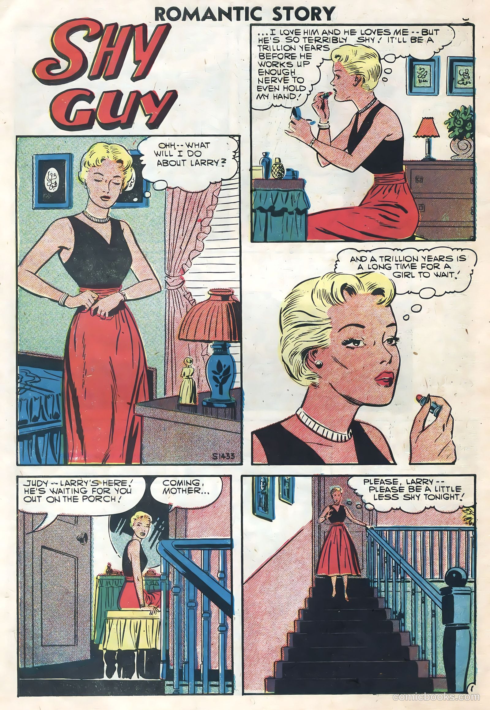 Romantic Story #35 (1957) — page 10 of 36