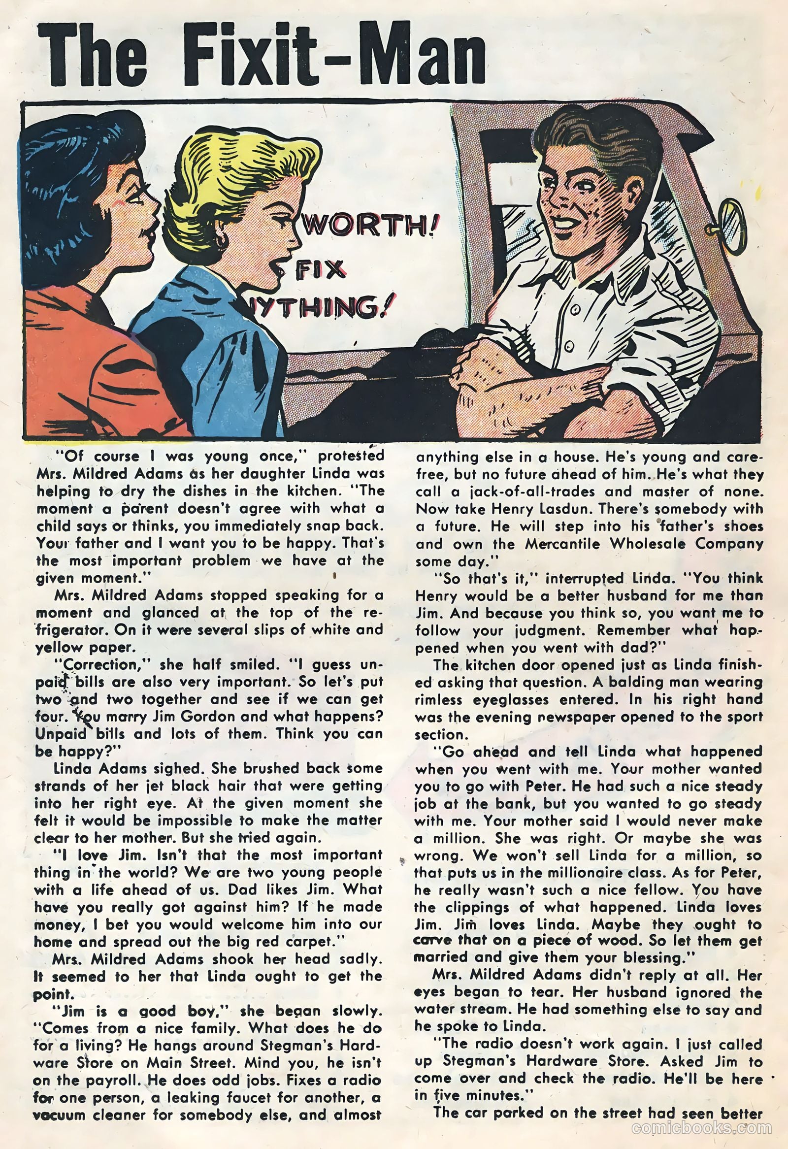 Romantic Story #35 (1957) — page 16 of 36