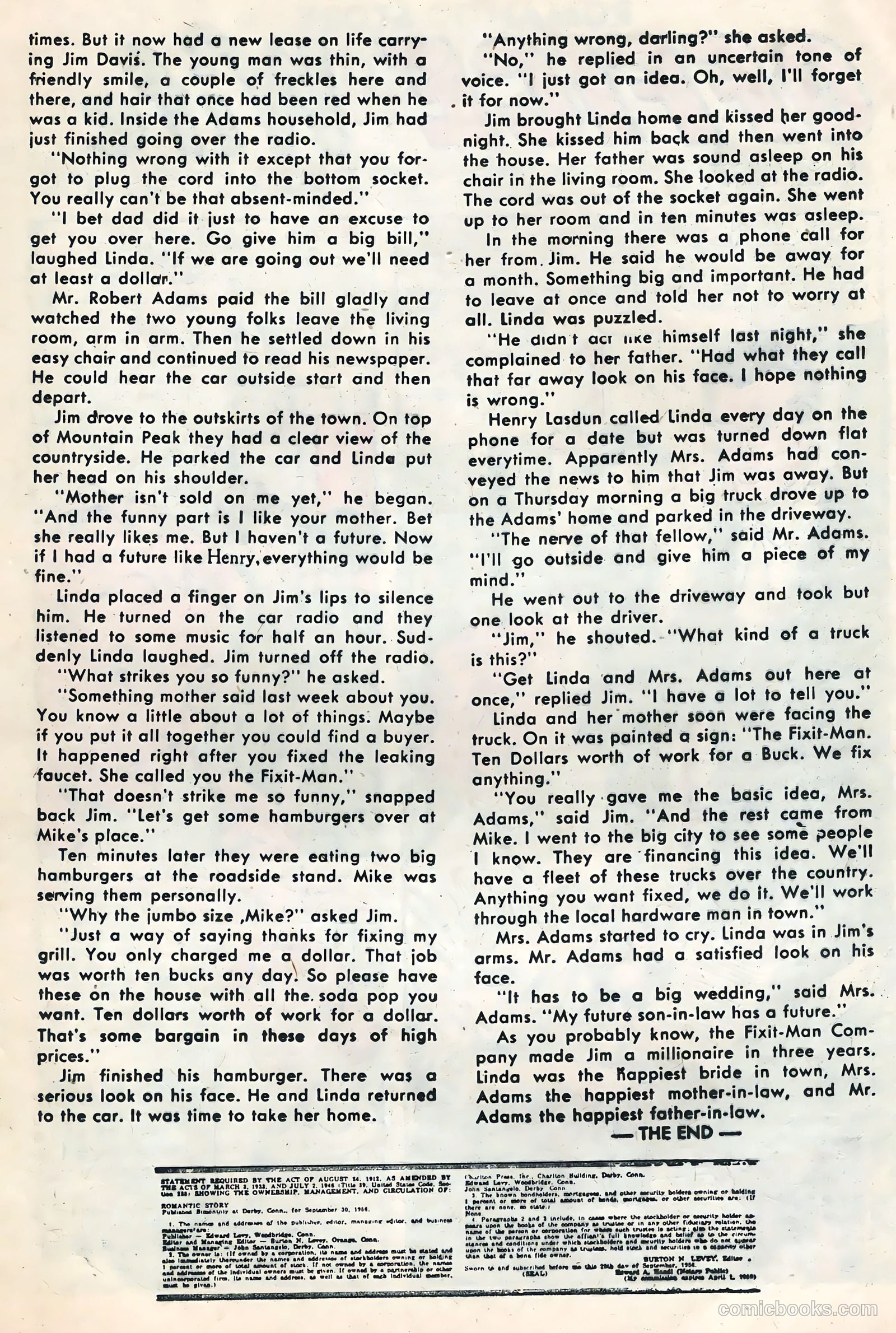 Romantic Story #35 (1957) — page 17 of 36