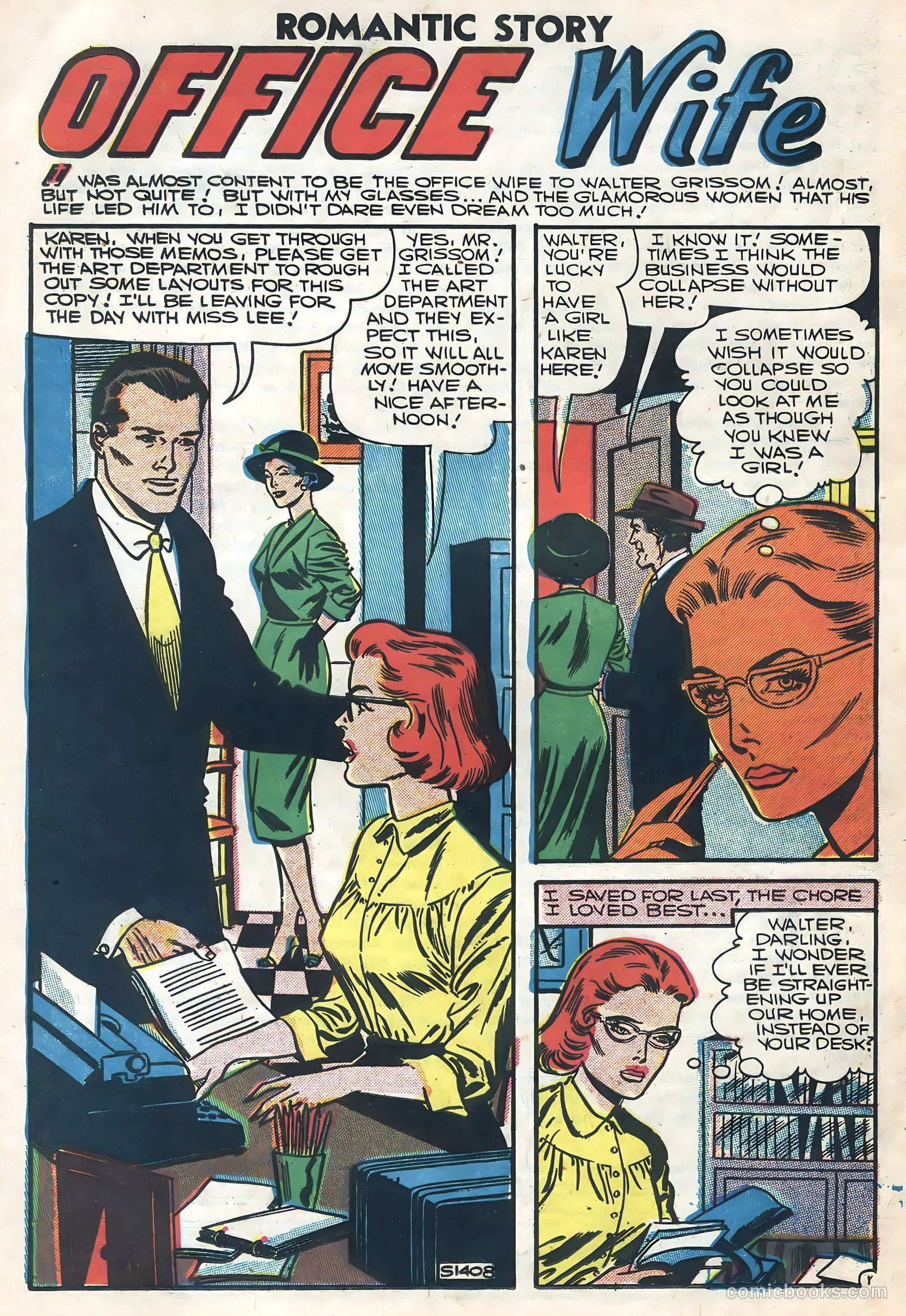 Romantic Story #35 (1957) — page 18 of 36
