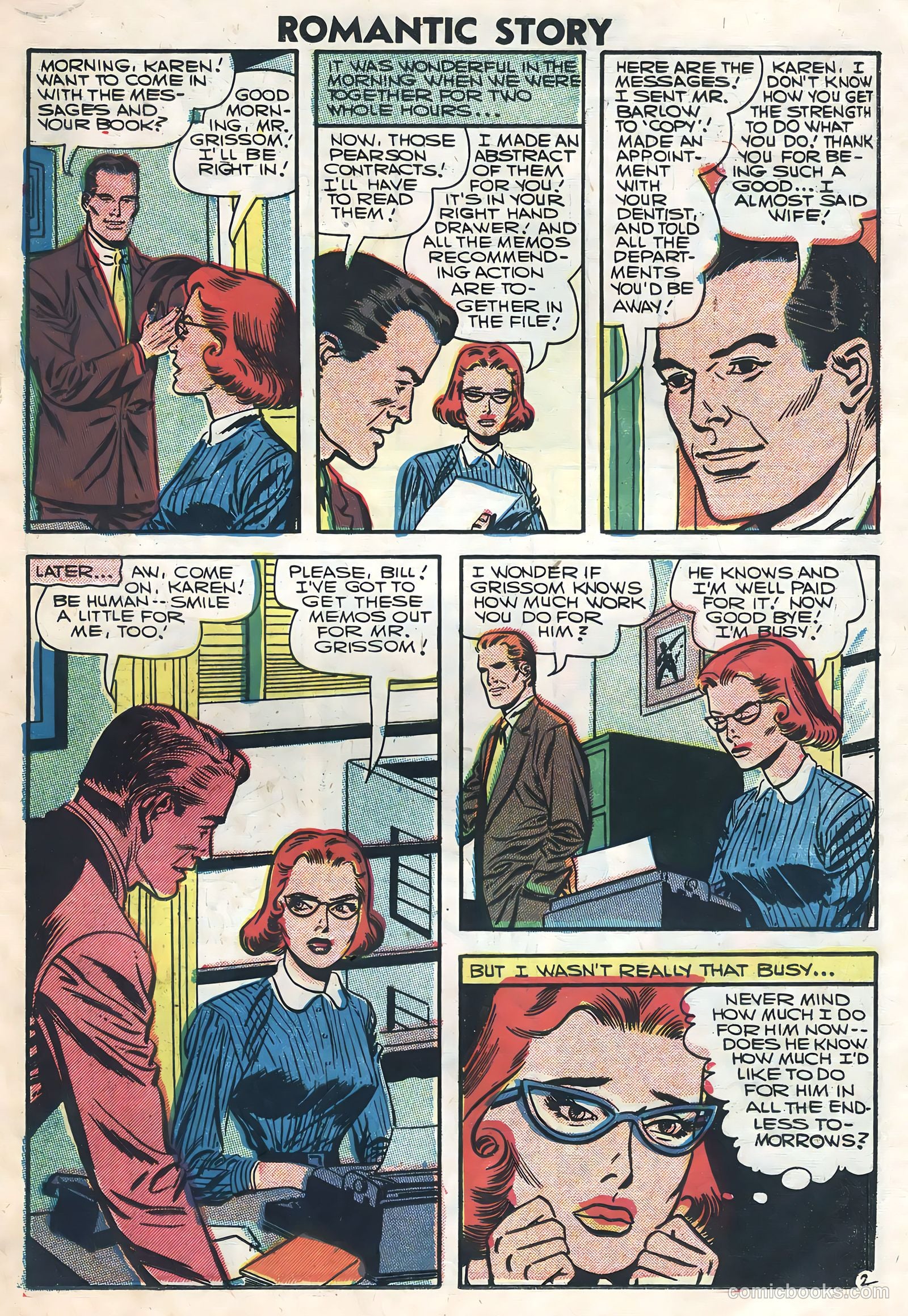 Romantic Story #35 (1957) — page 19 of 36