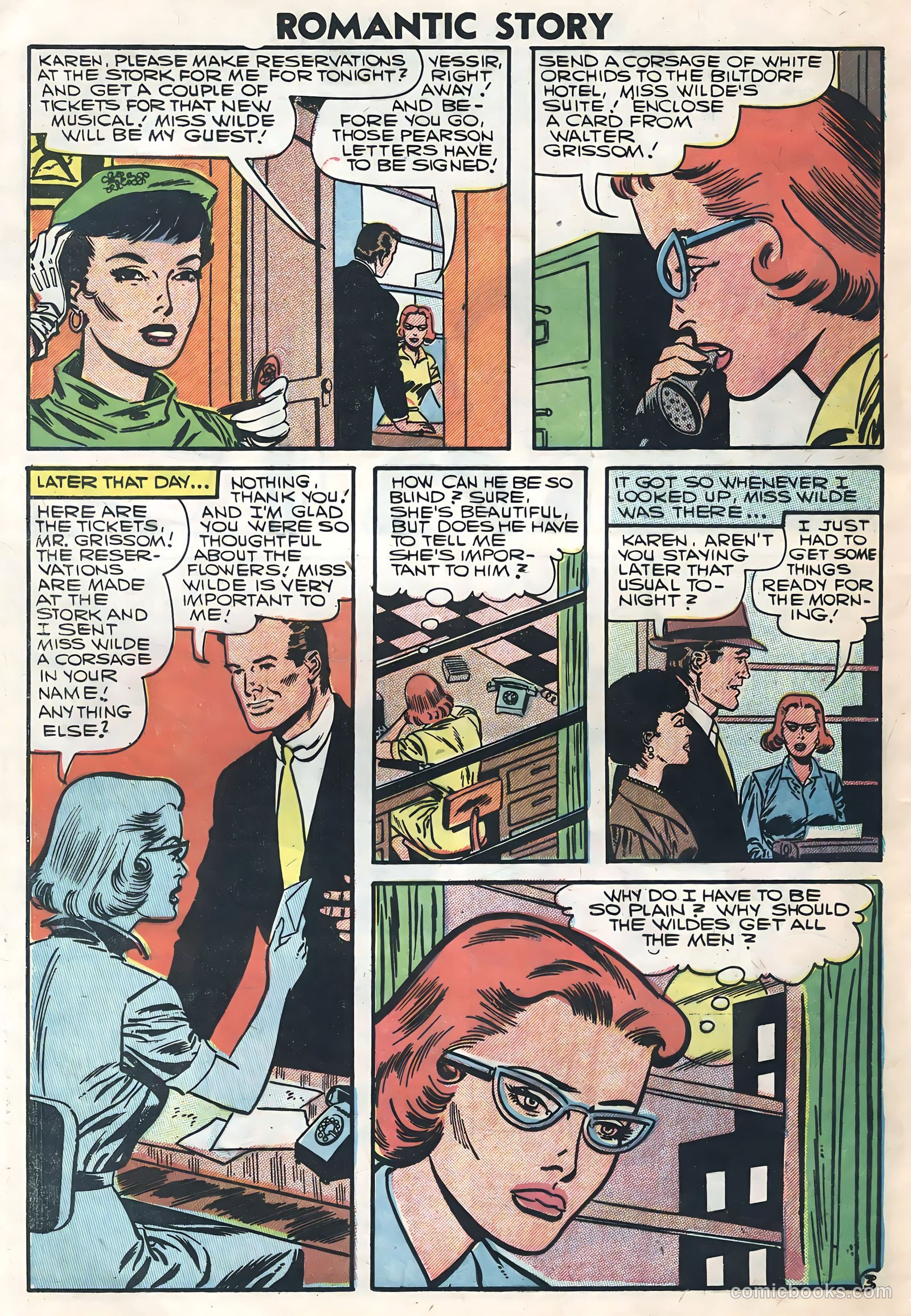 Romantic Story #35 (1957) — page 20 of 36