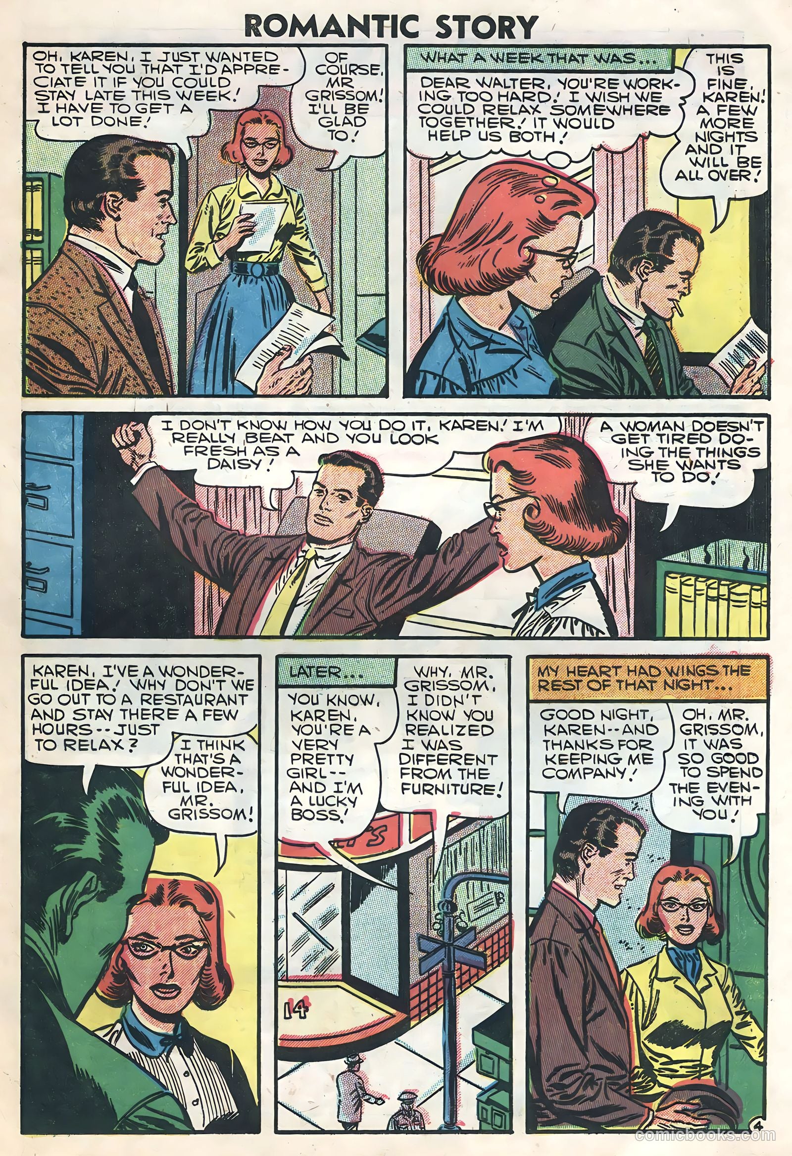 Romantic Story #35 (1957) — page 21 of 36