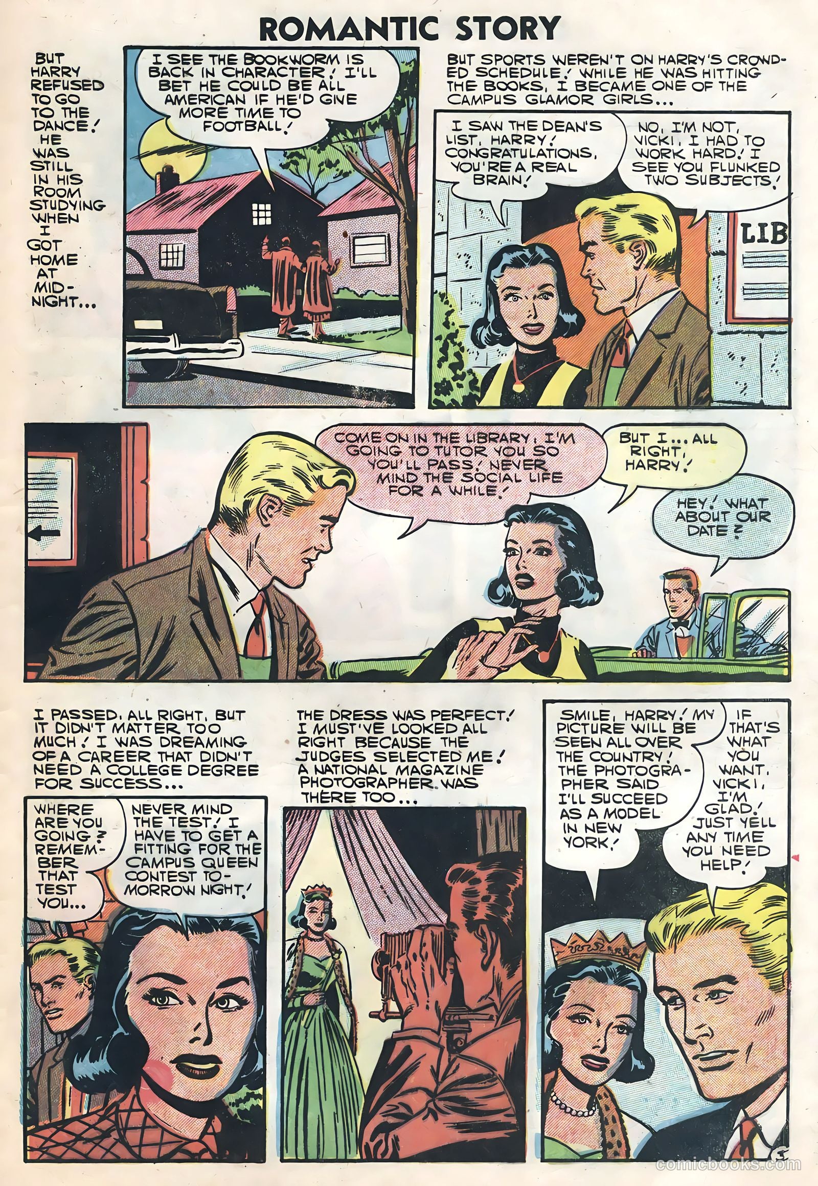 Romantic Story #35 (1957) — page 29 of 36
