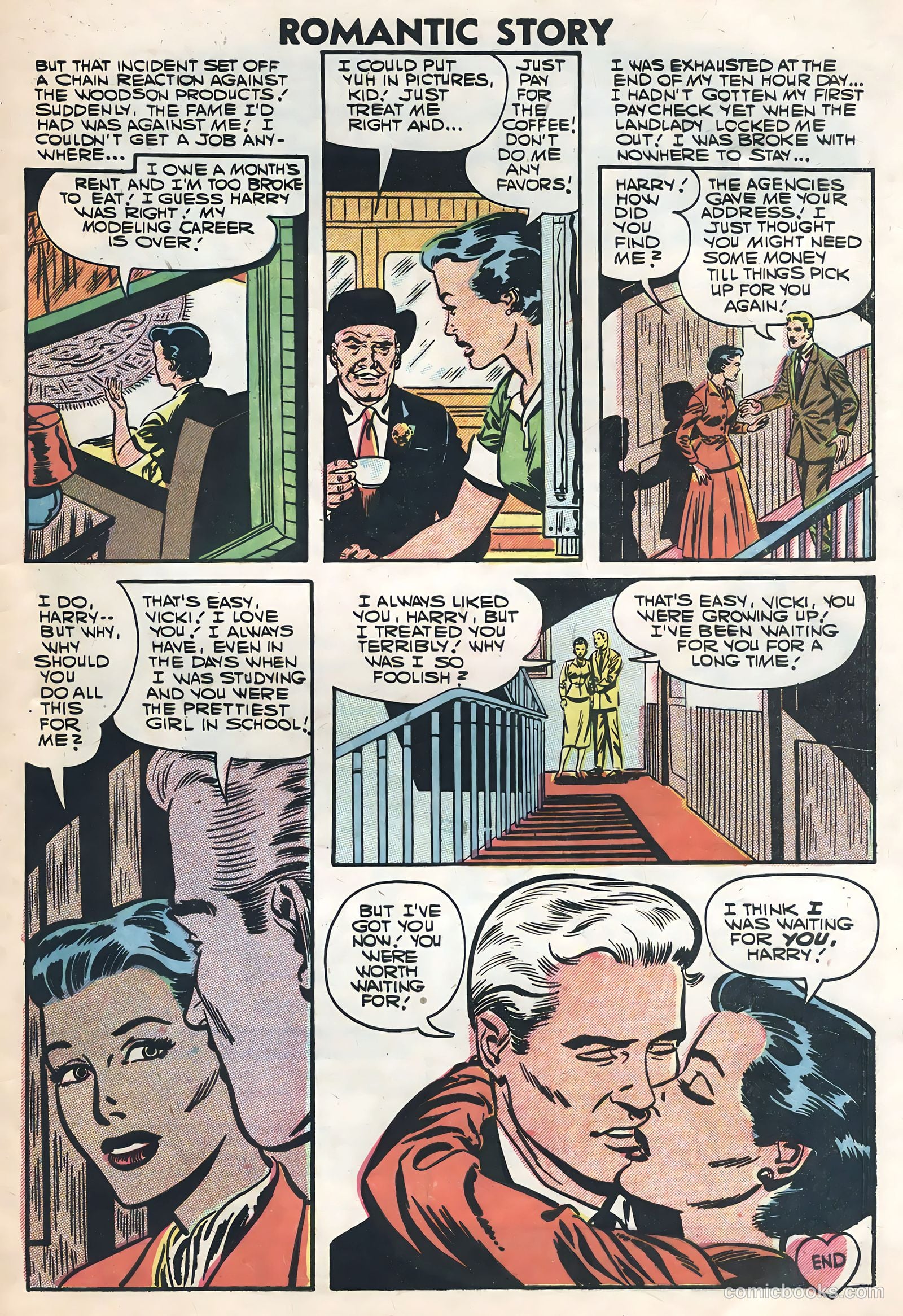 Romantic Story #35 (1957) — page 33 of 36