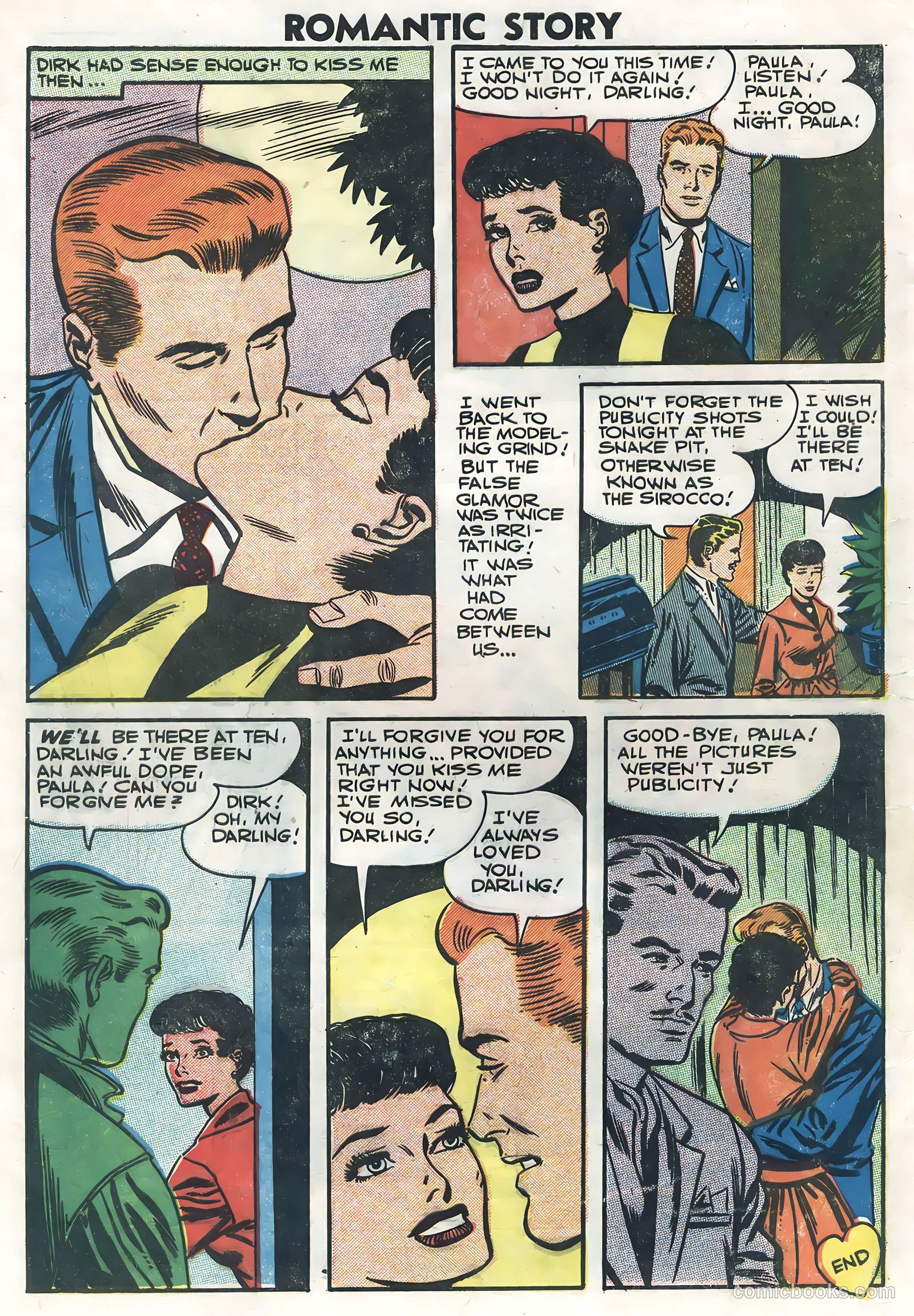 Romantic Story #36 (1957) — page 8 of 36