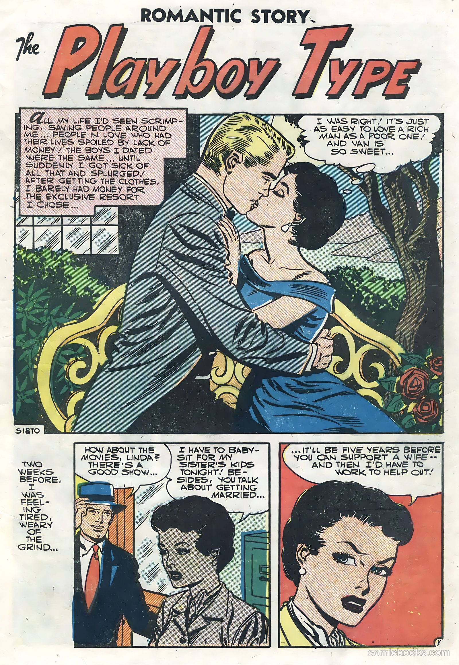 Romantic Story #36 (1957) — page 9 of 36