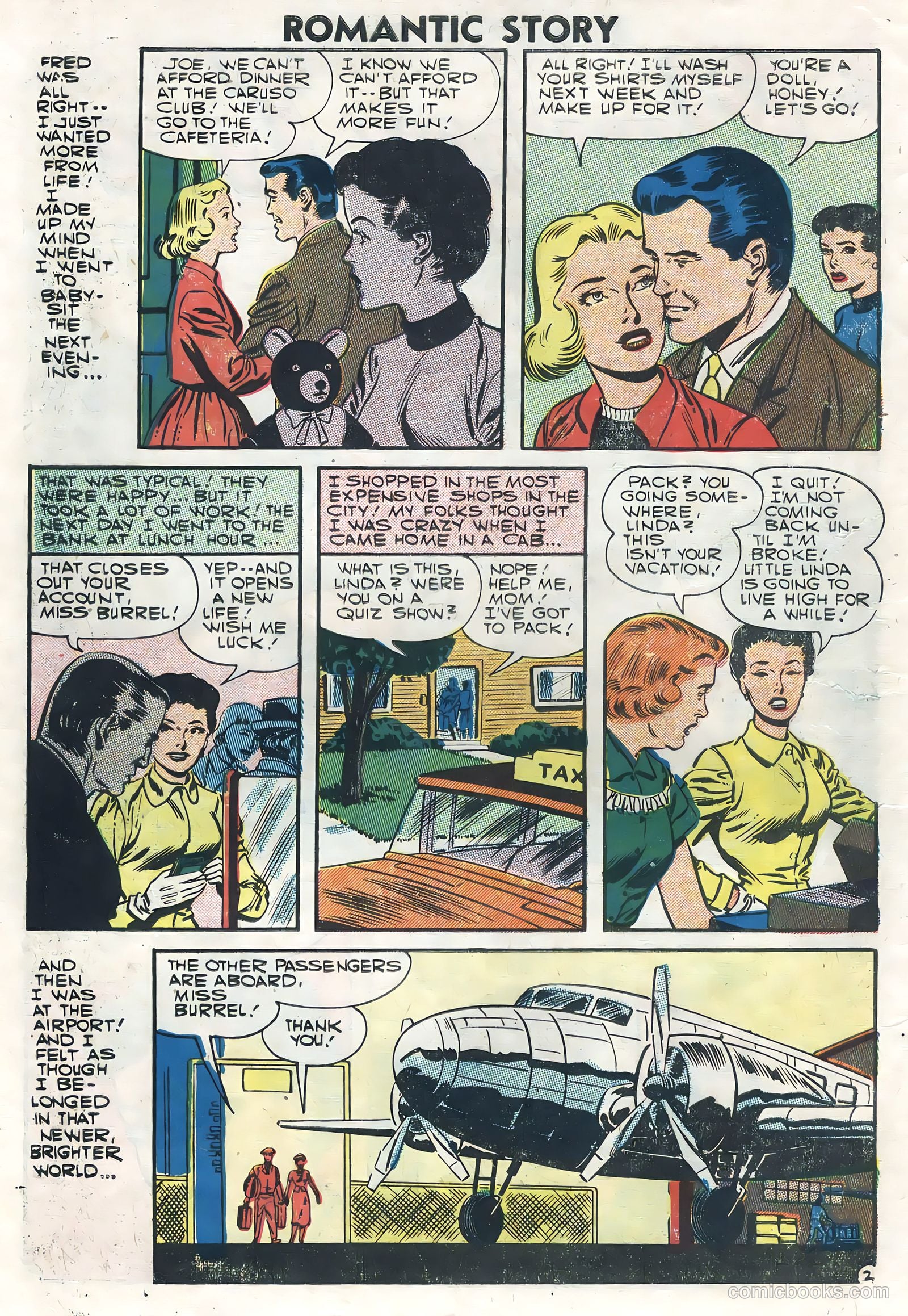 Romantic Story #36 (1957) — page 10 of 36