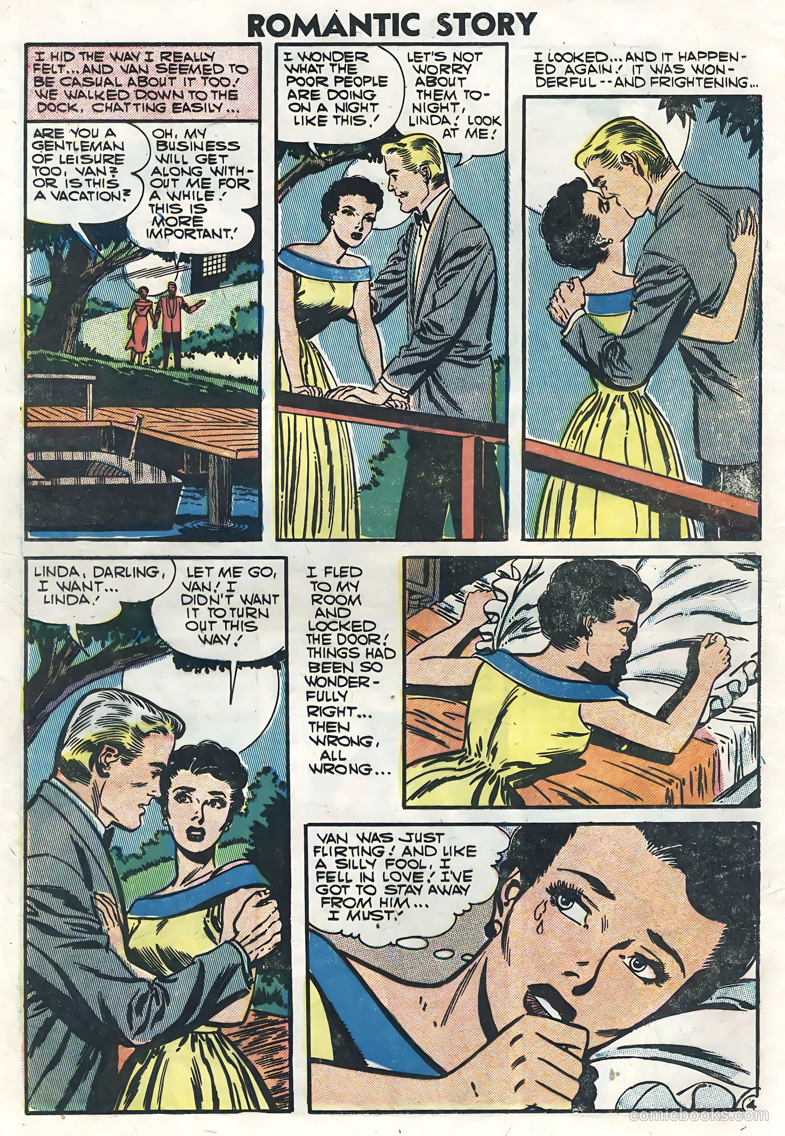 Romantic Story #36 (1957) — page 12 of 36