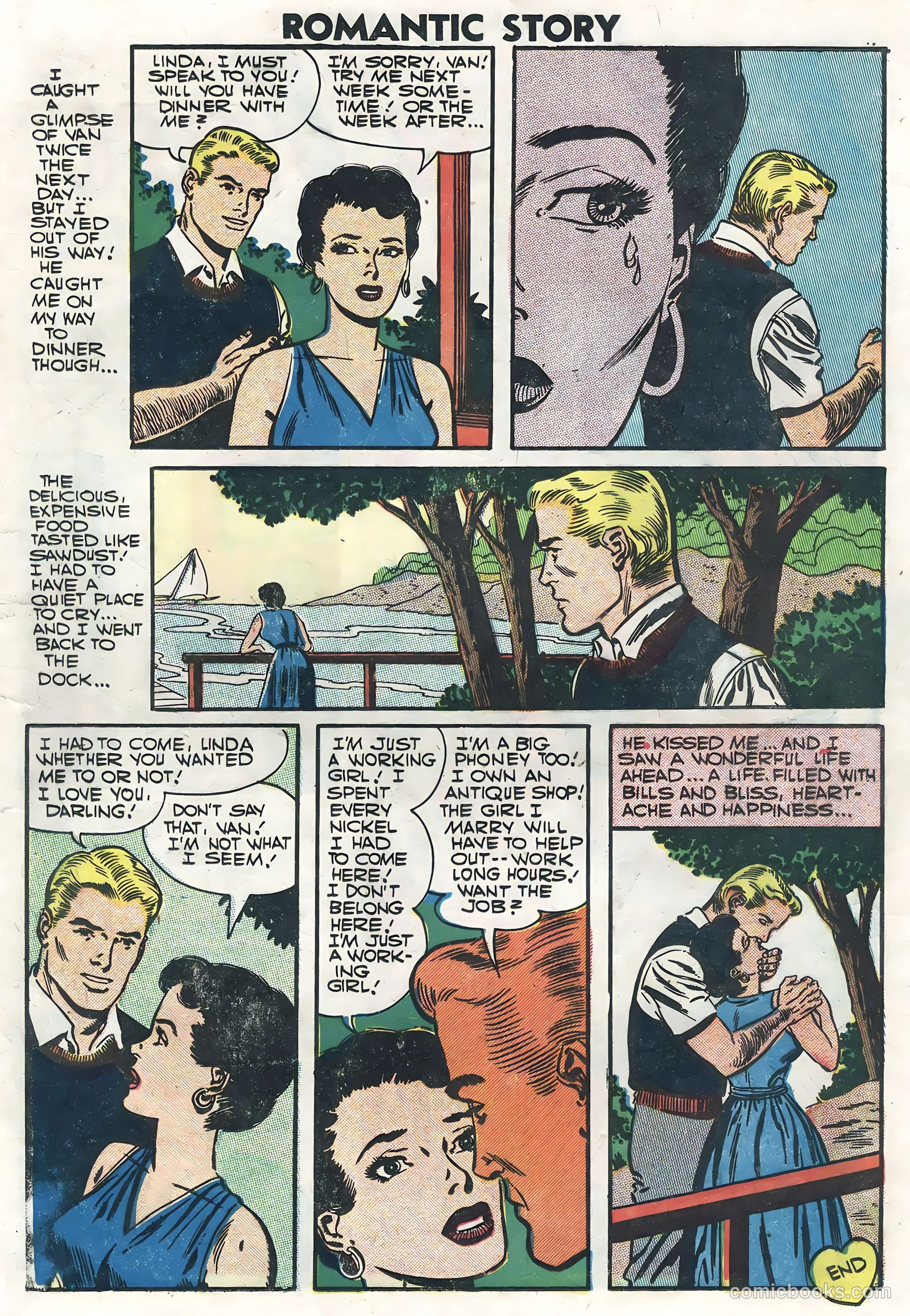 Romantic Story #36 (1957) — page 13 of 36