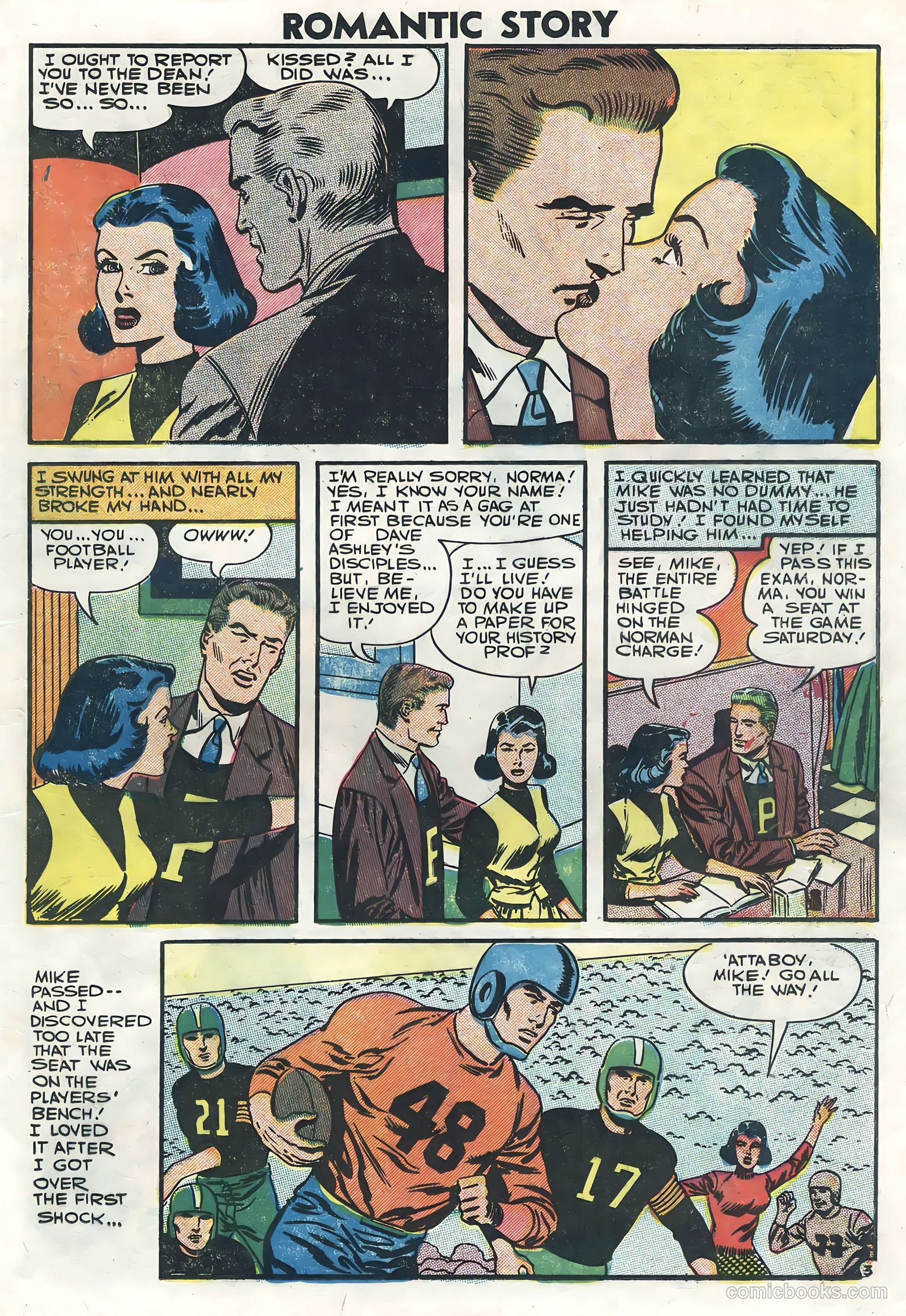 Romantic Story #36 (1957) — page 17 of 36