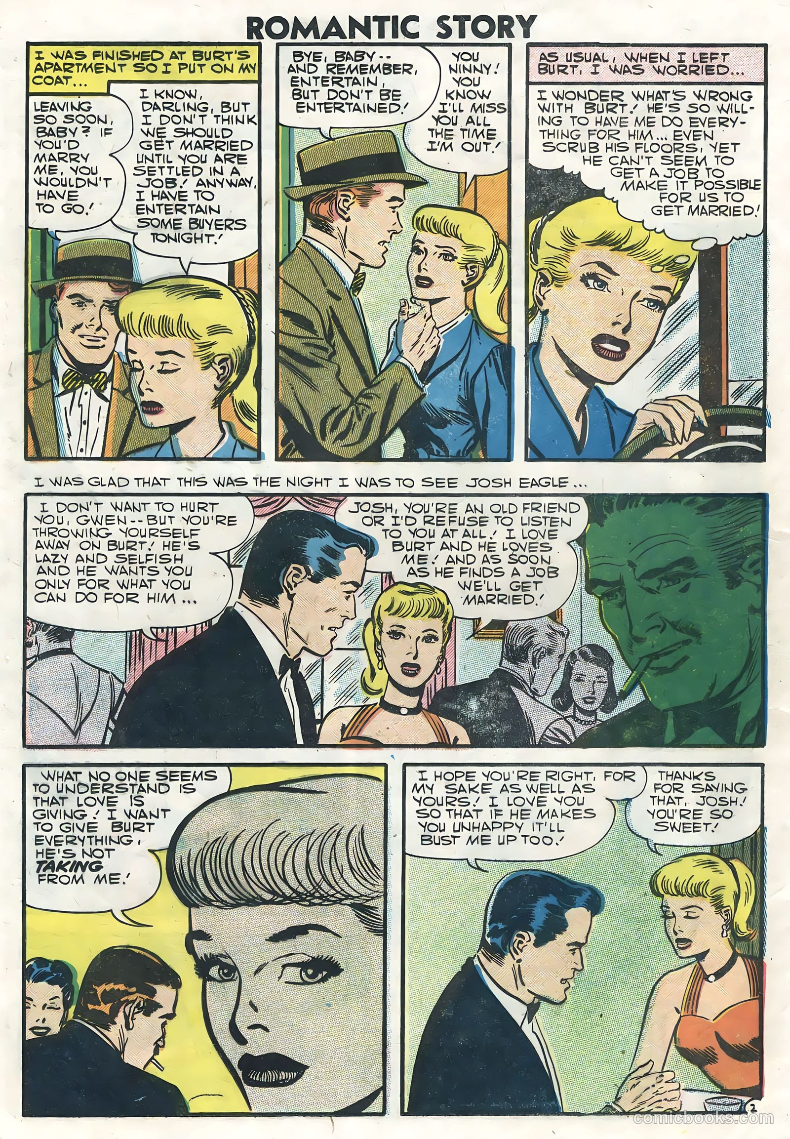 Romantic Story #36 (1957) — page 24 of 36