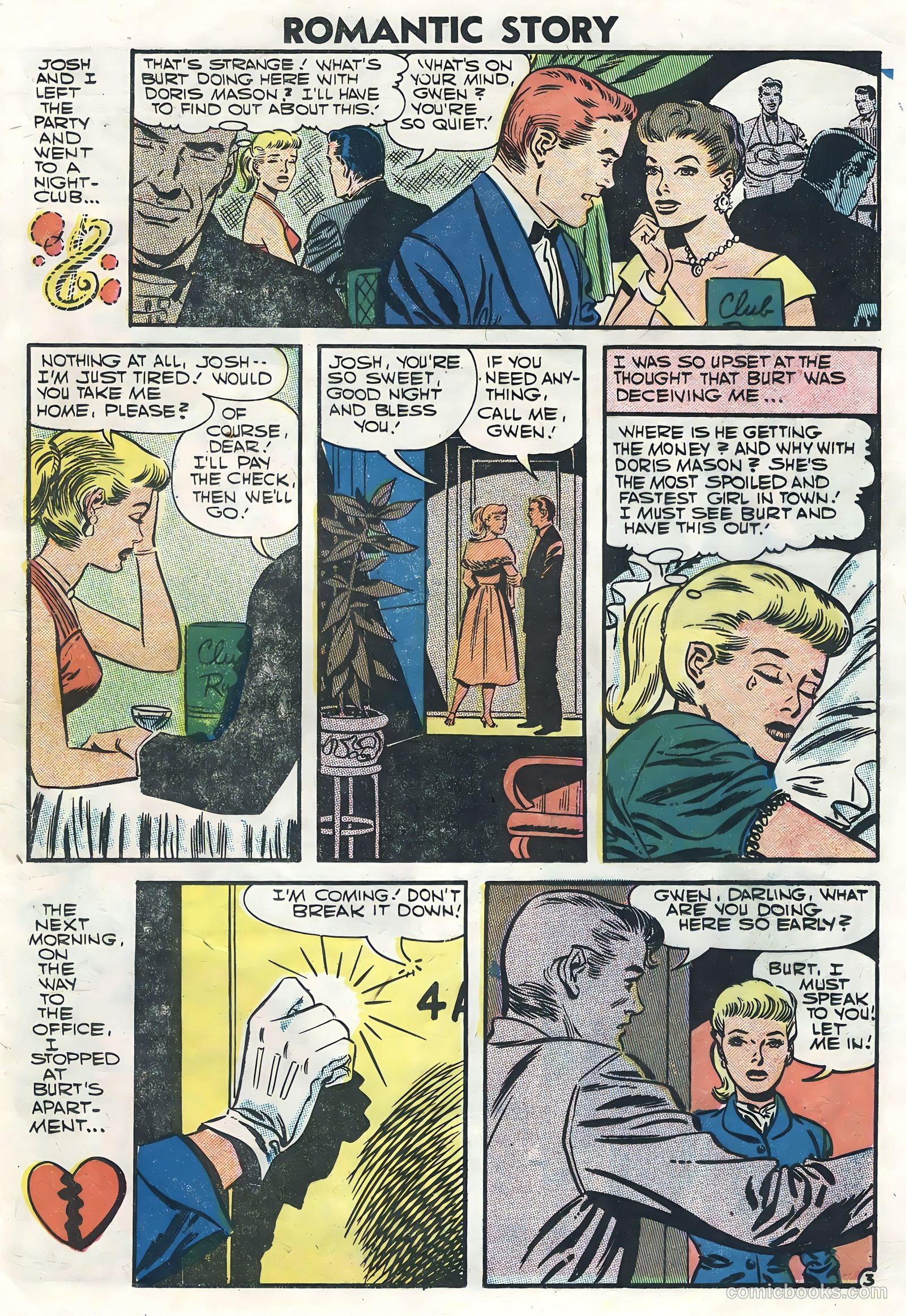 Romantic Story #36 (1957) — page 25 of 36