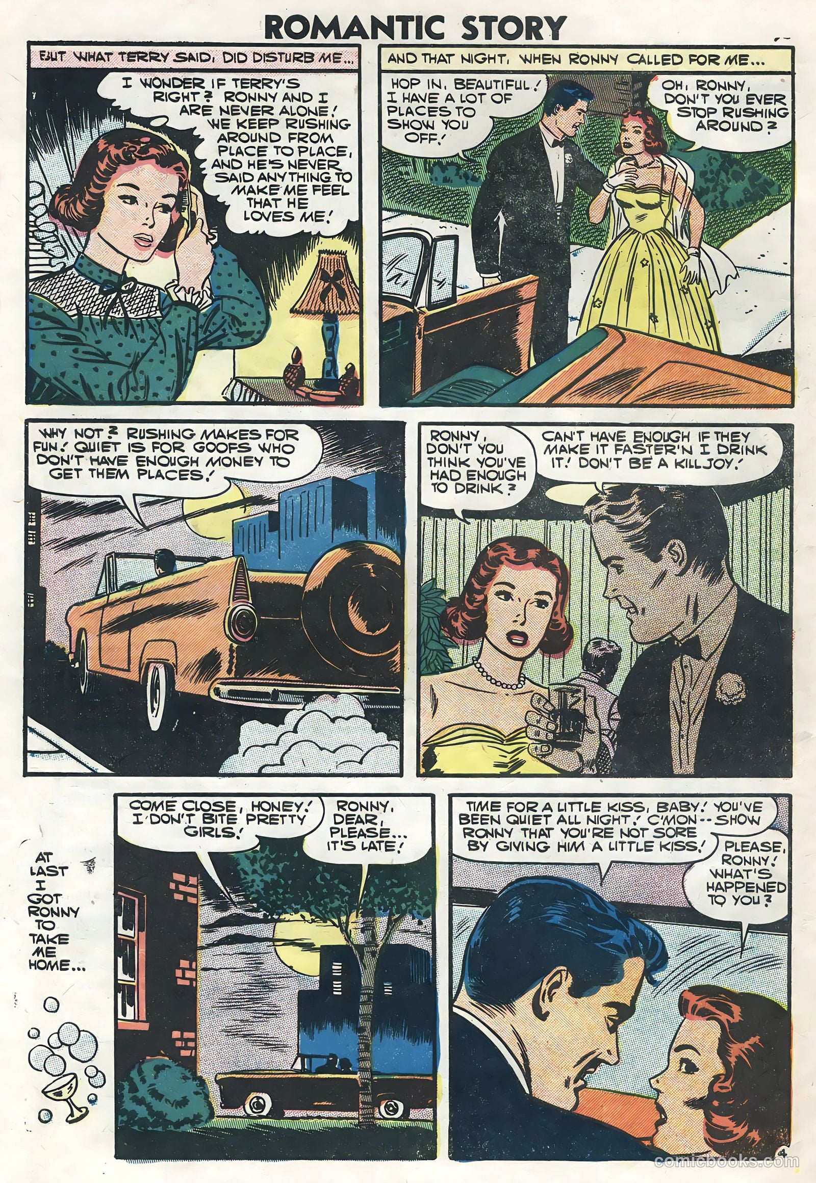 Romantic Story #36 (1957) — page 32 of 36